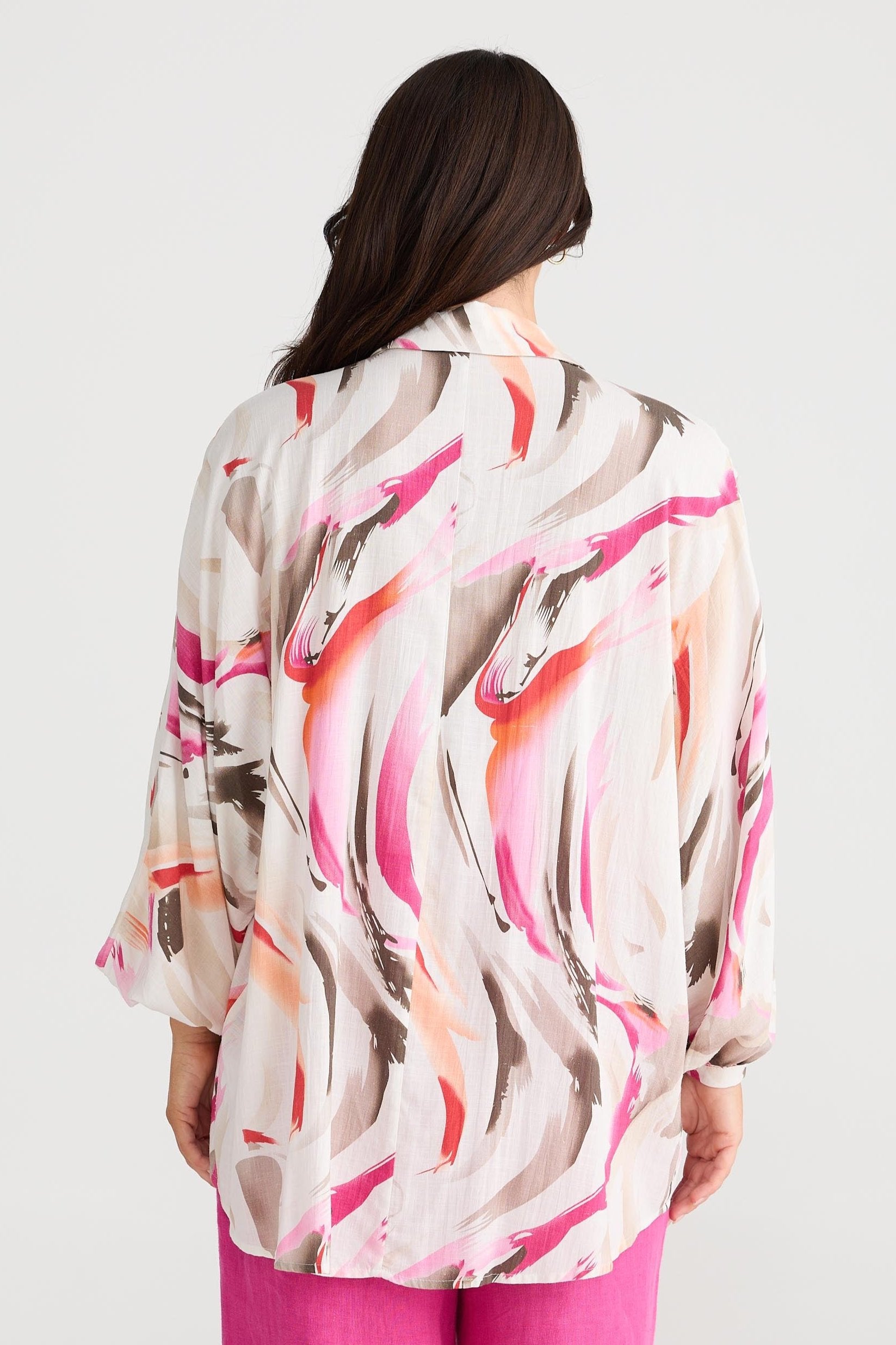 Monty Shirt - Boysenberry Swirl