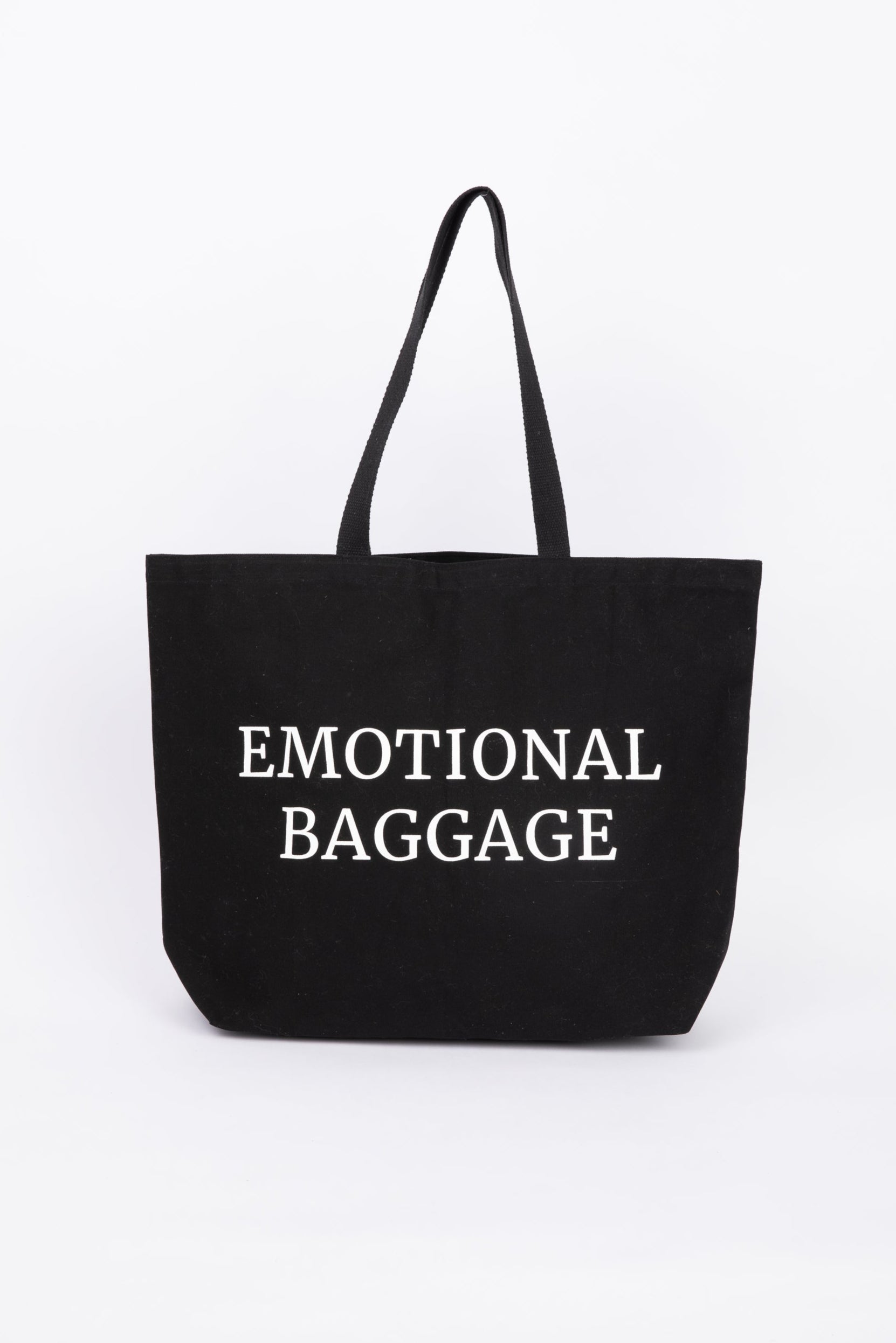 Emotional Baggage Tote - Black