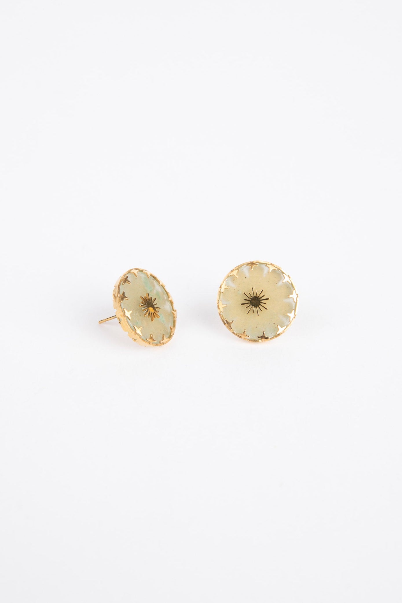 Sunbeam Earrings - Green - Brave+True