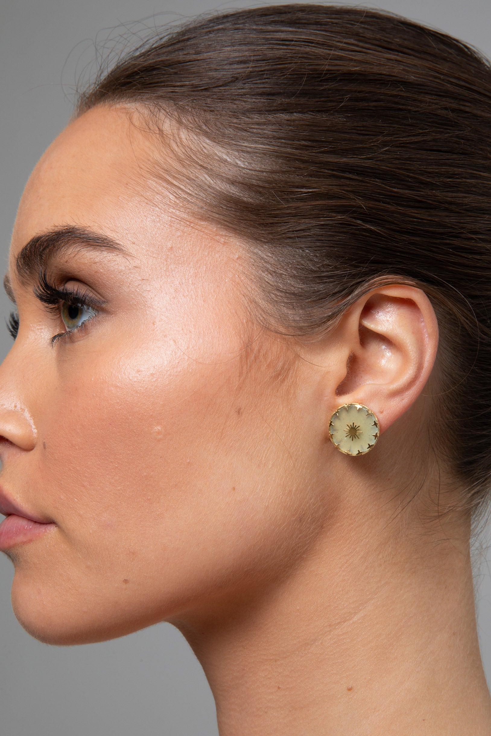 Sunbeam Earrings - Green - Brave+True