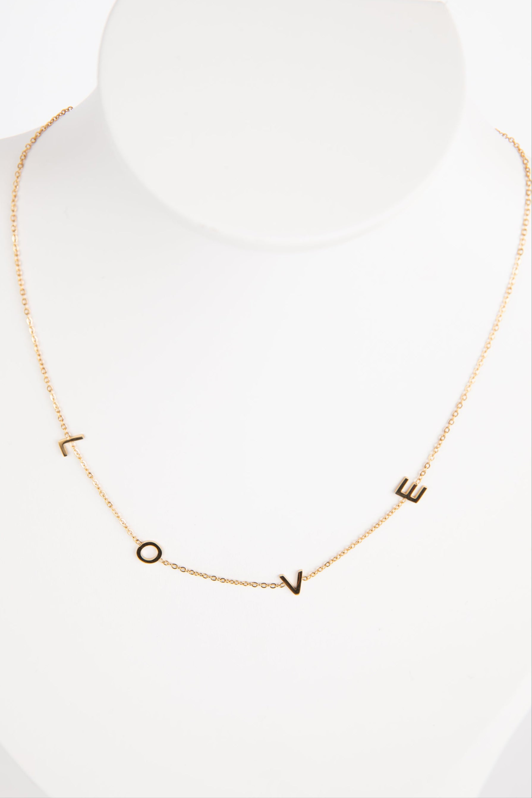 Love Necklace - Gold