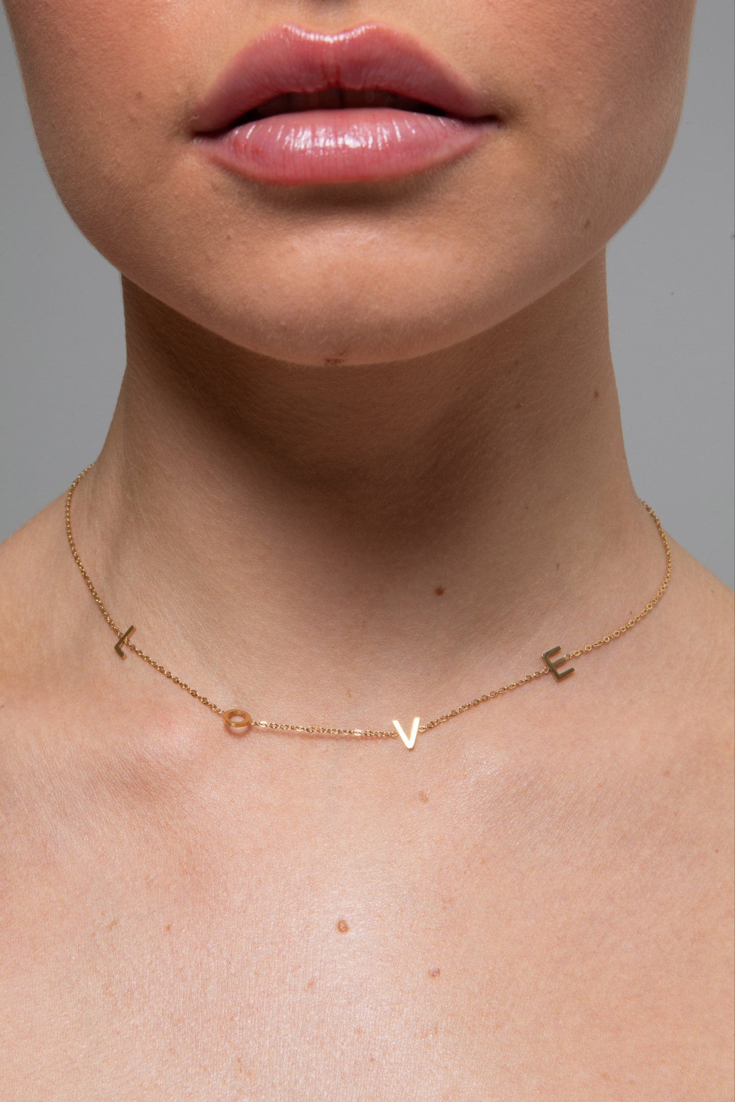 Love Necklace - Gold