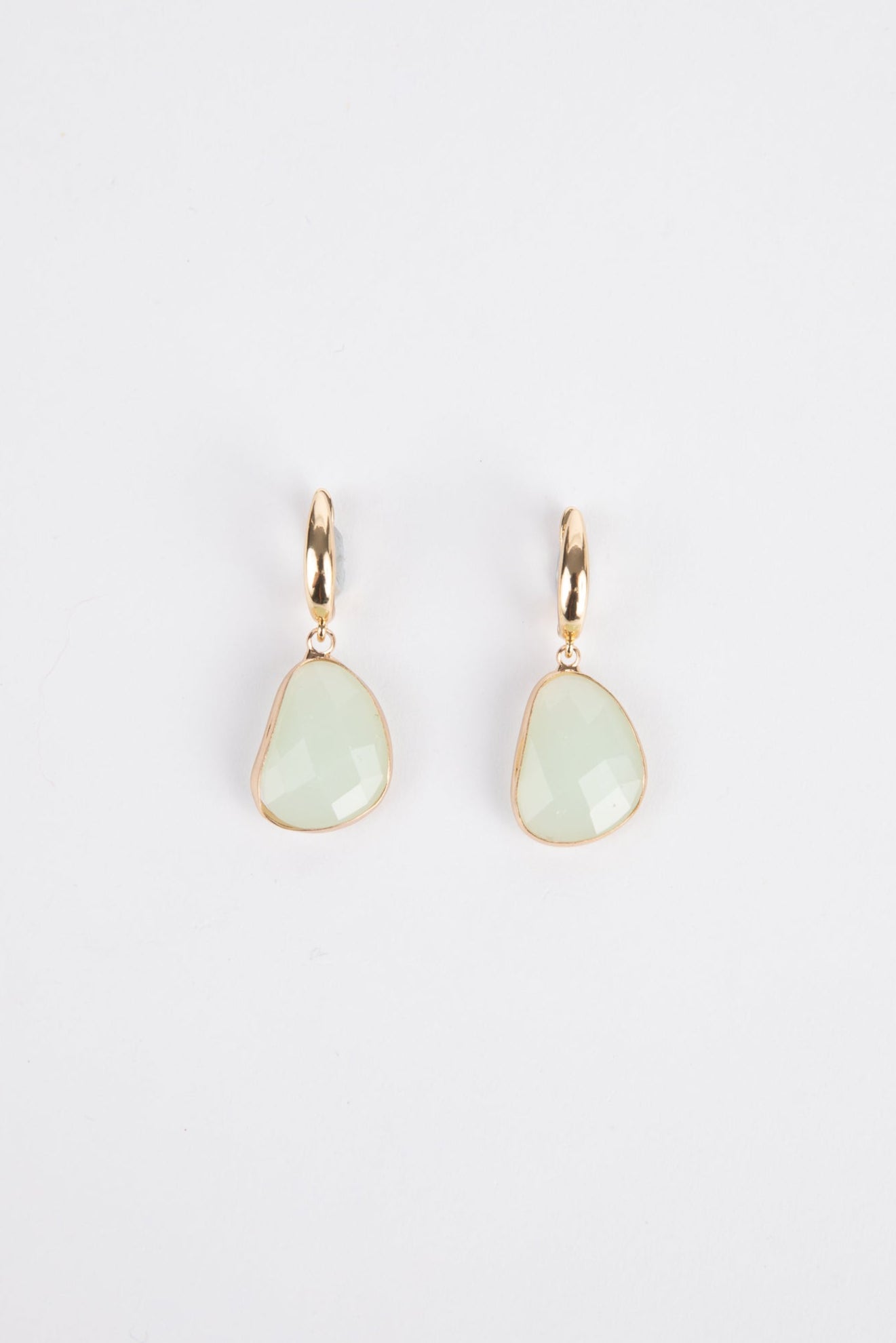 Bailey Jewel Earrings - Green Opal - Brave+True