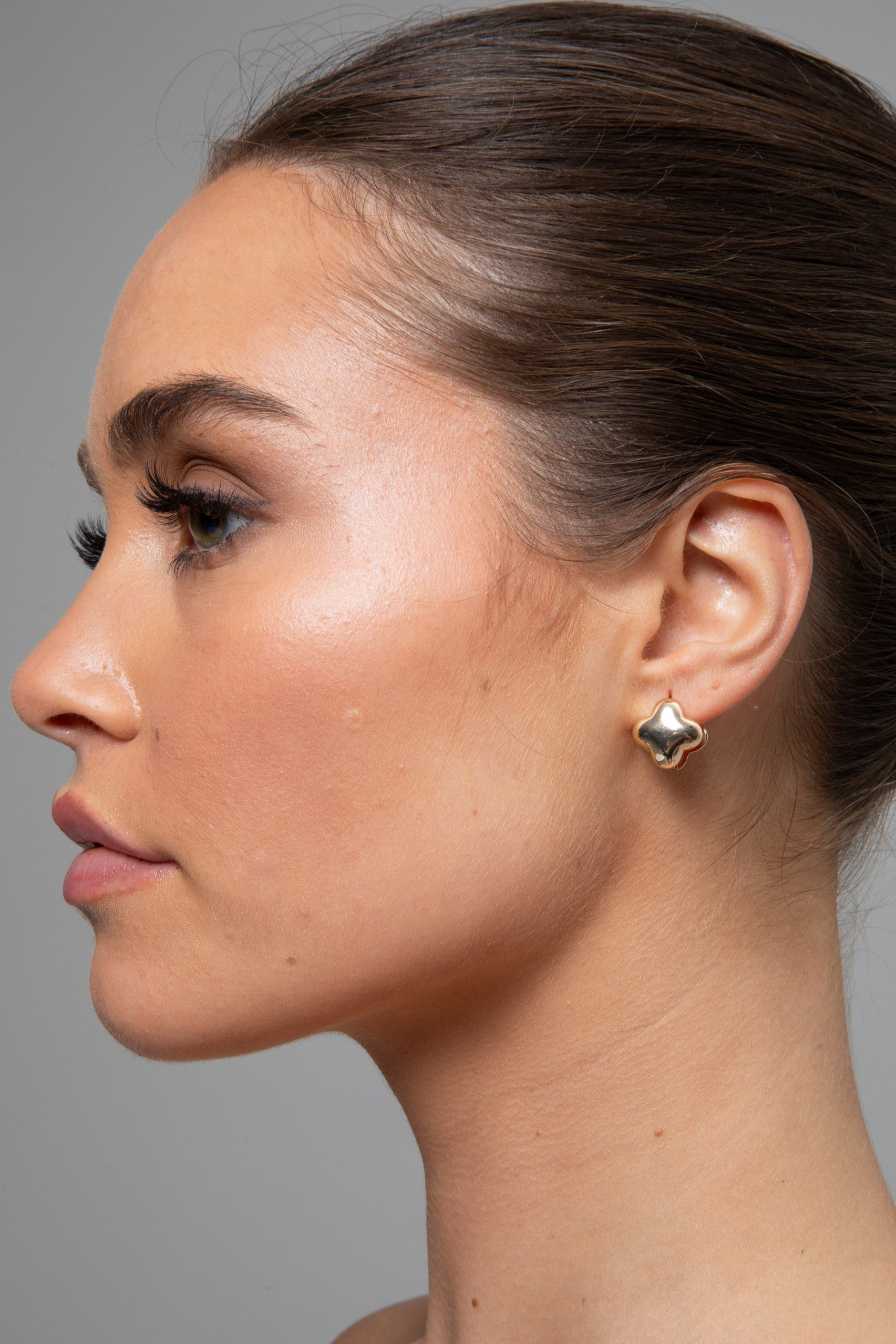 Lulu Huggie Earrings - Gold - Brave+True