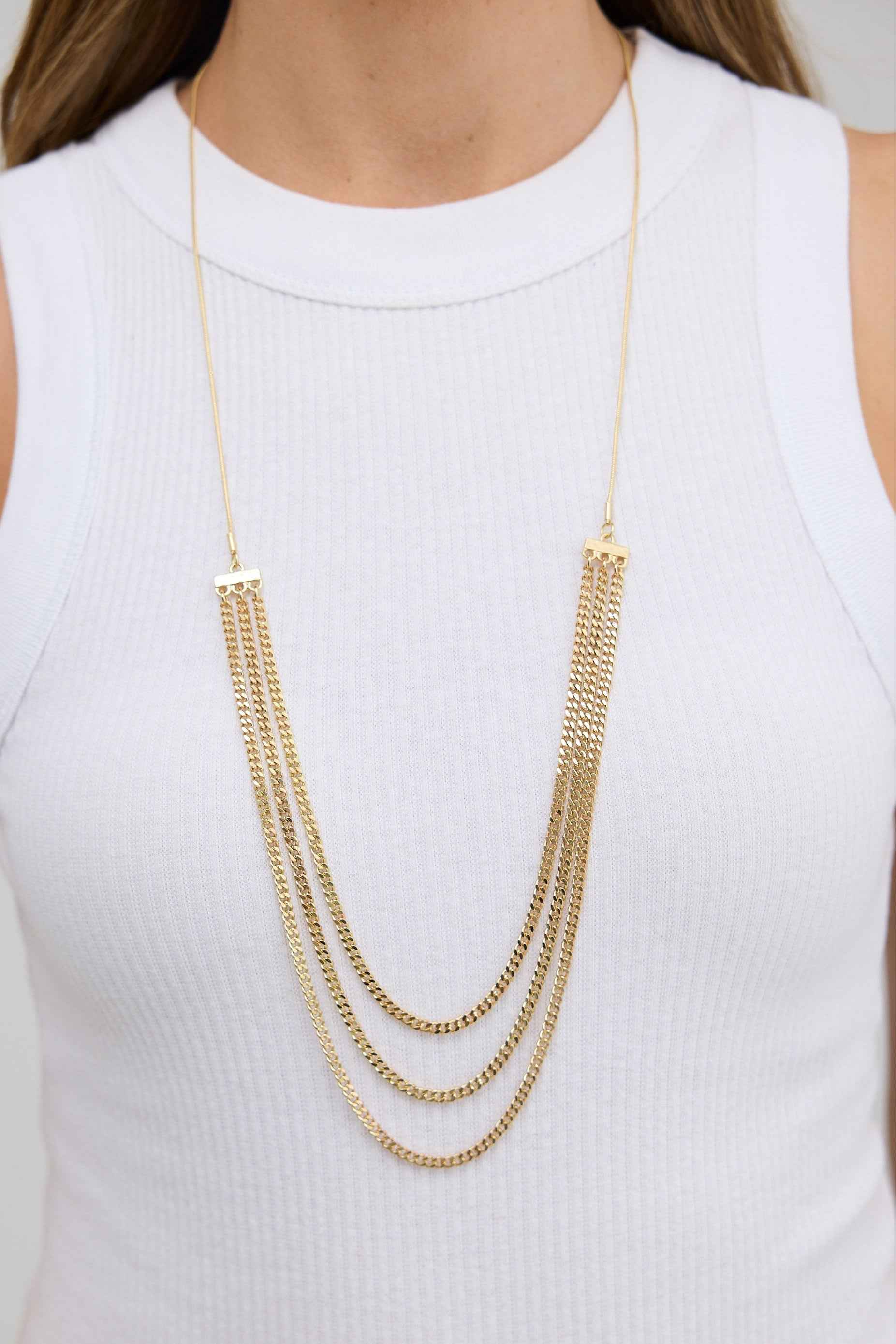 Ava Necklace - Gold