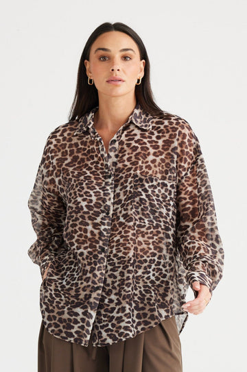 Fortune Shirt No Print - Leopard