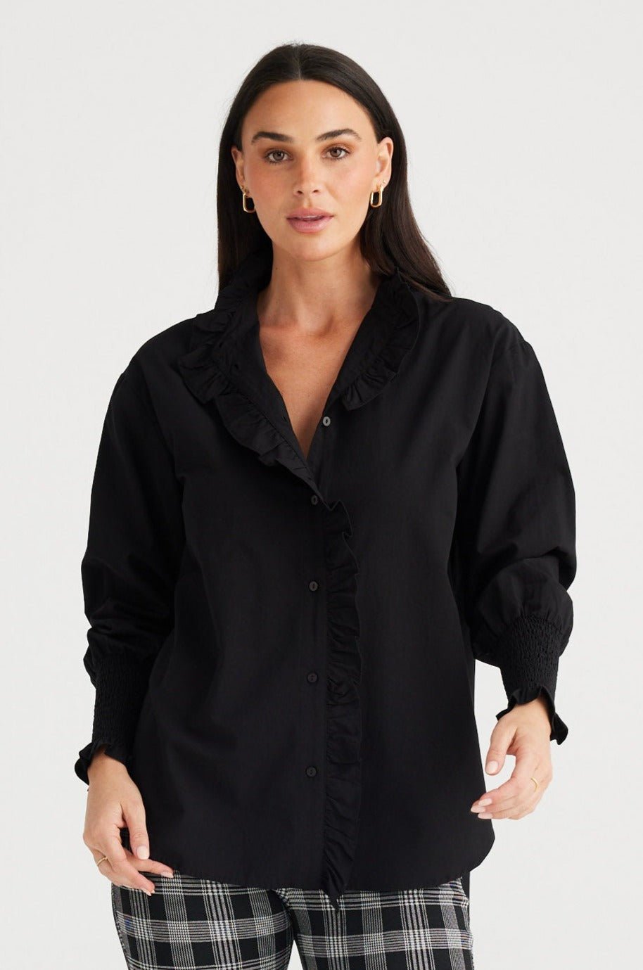 Countess Shirt - Black - Brave+True