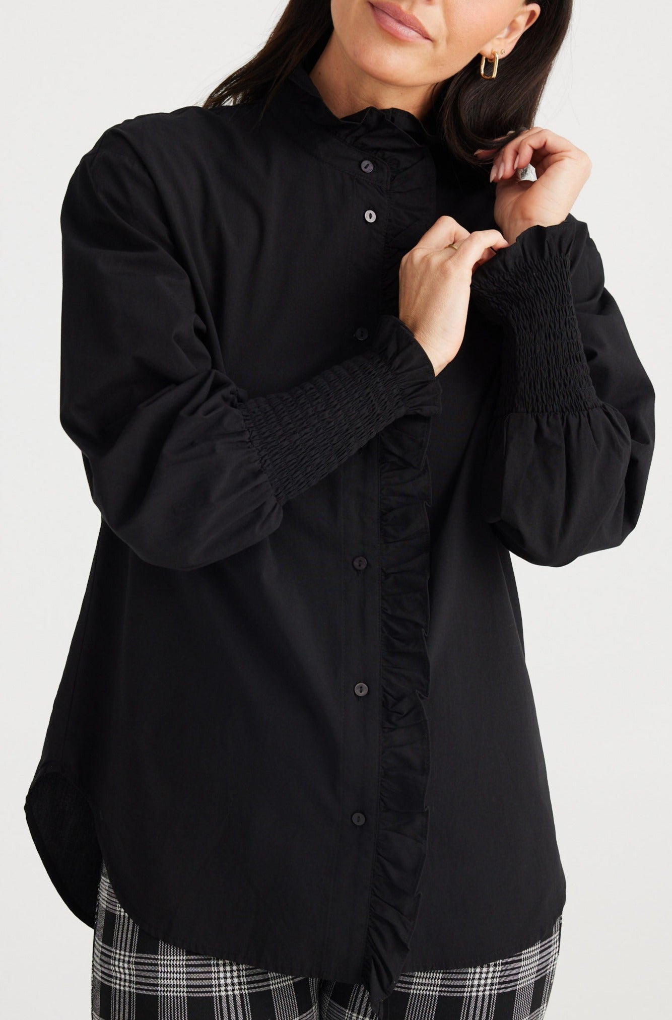 Countess Shirt - Black - Brave+True