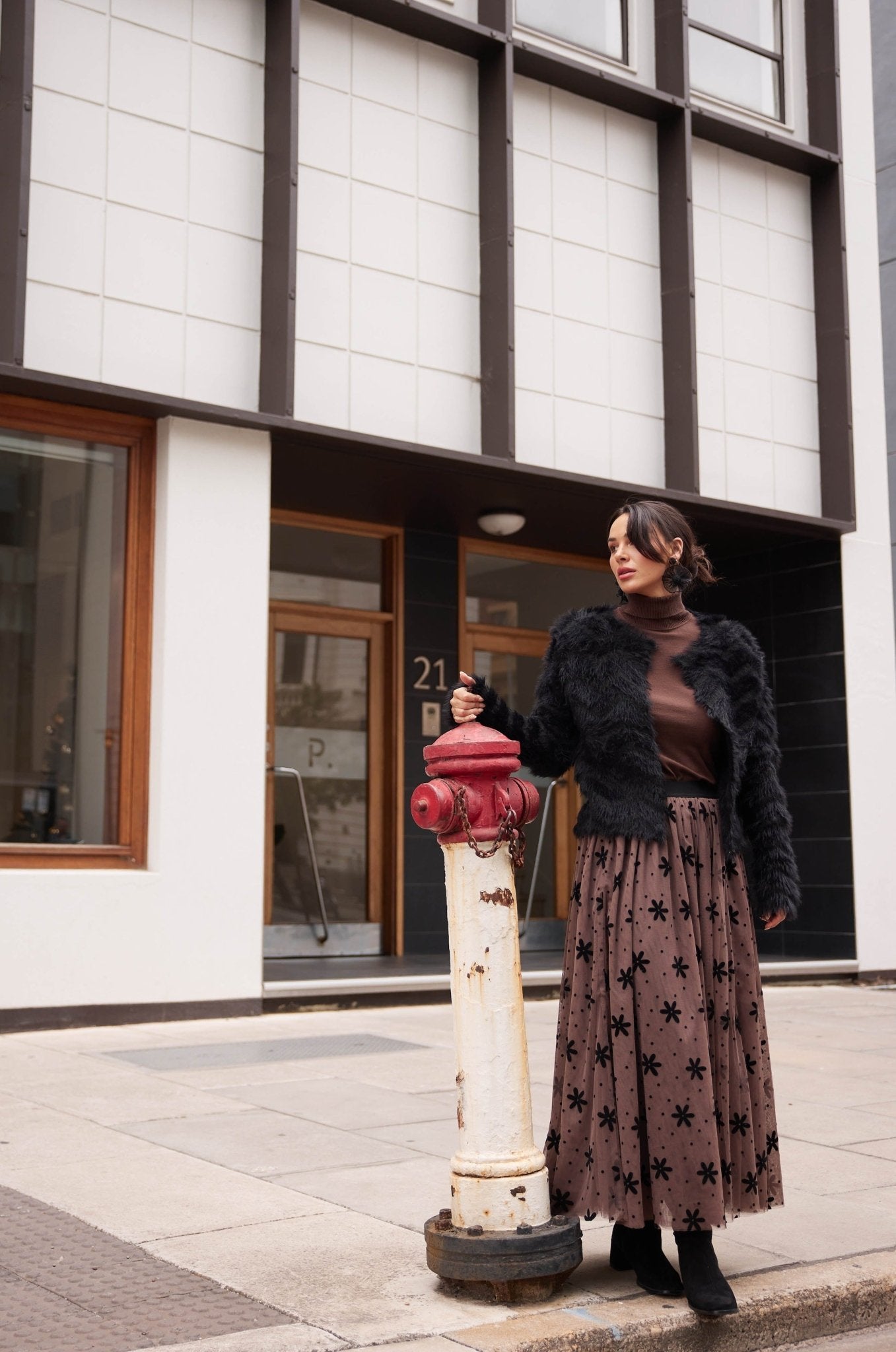 Fifi Cardigan - Black - Brave+True