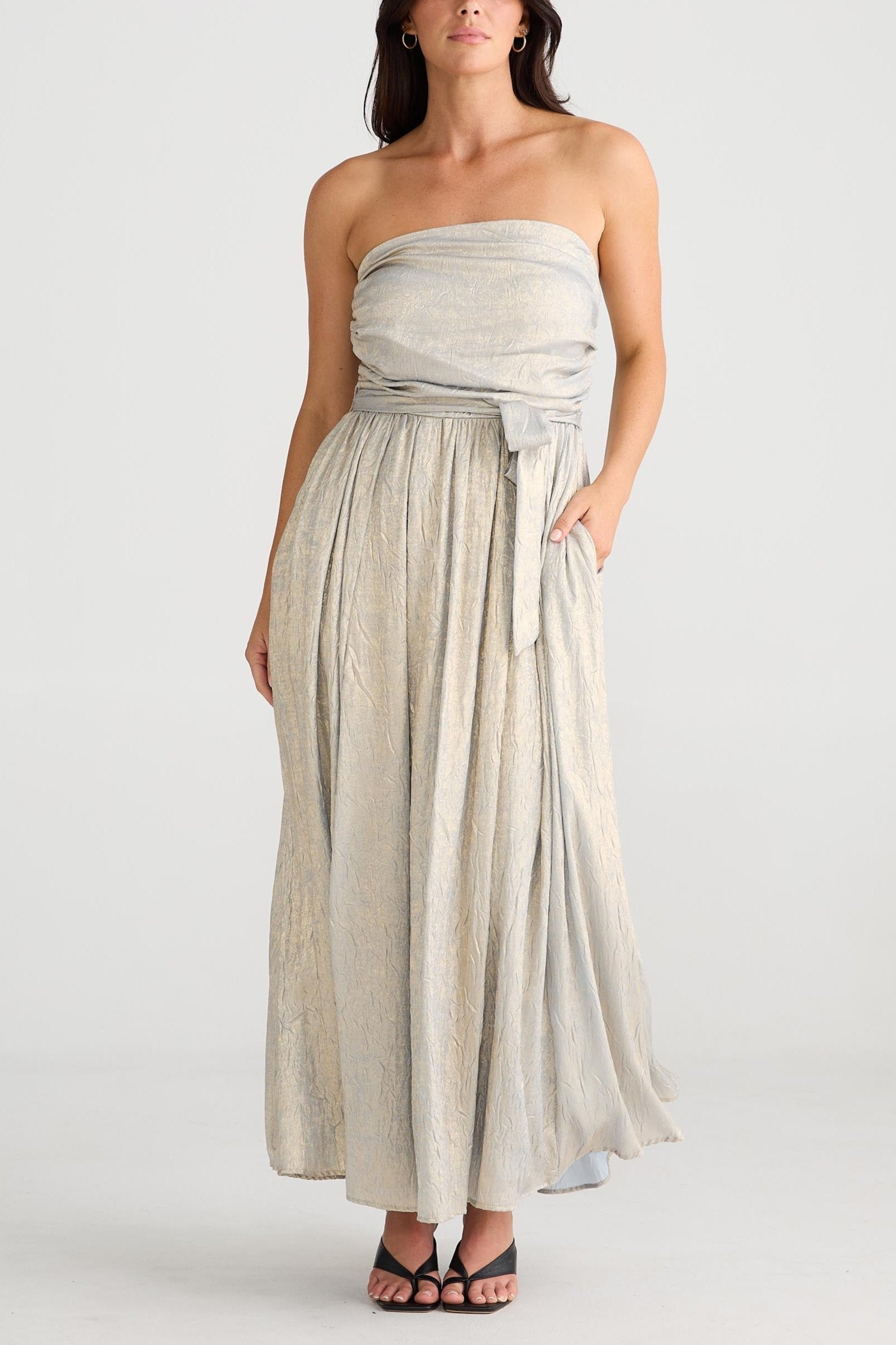 Avalon Dress - Champagne