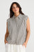 Camisa Charlie - Blanca con rayas negras