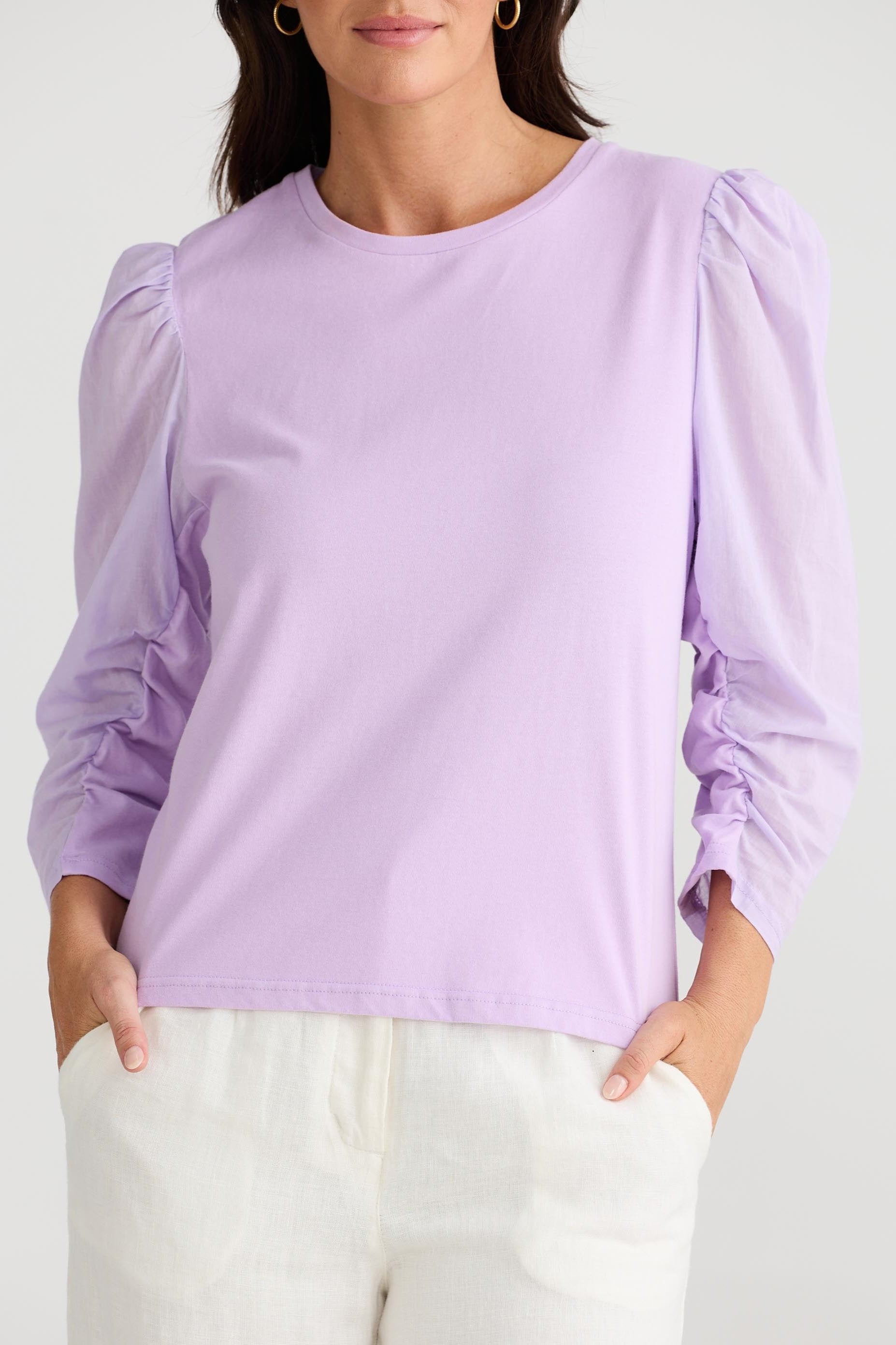 Gracie Tee - Lilac