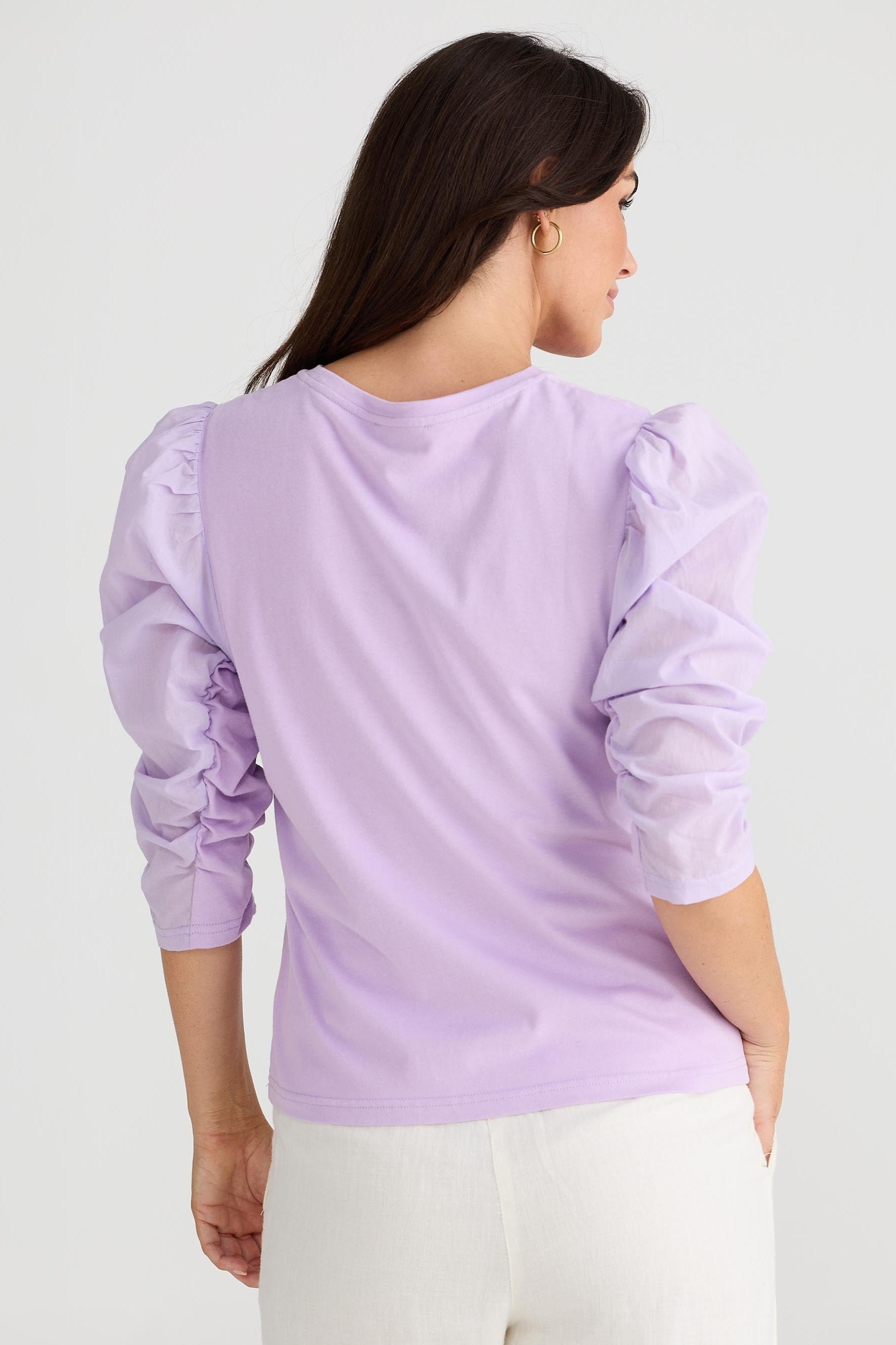 Gracie Tee - Lilac