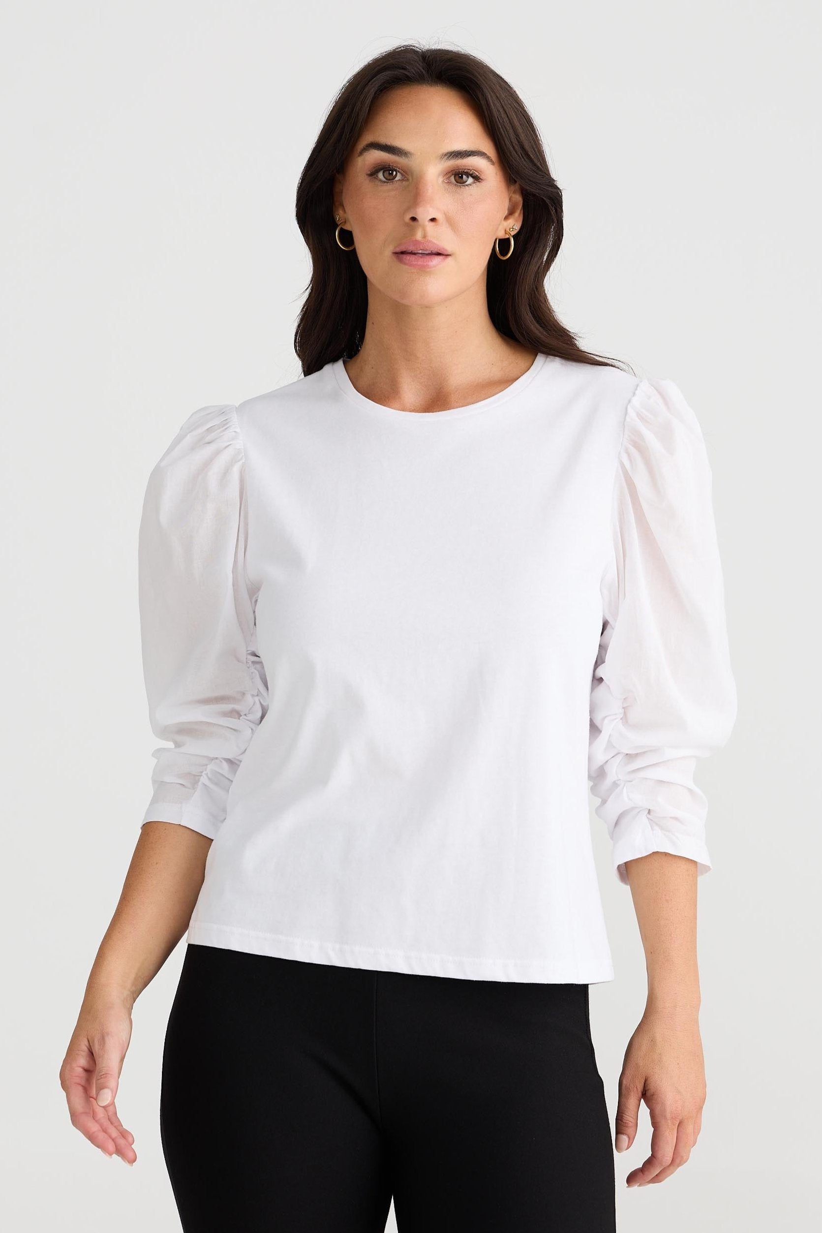 Gracie Tee - White