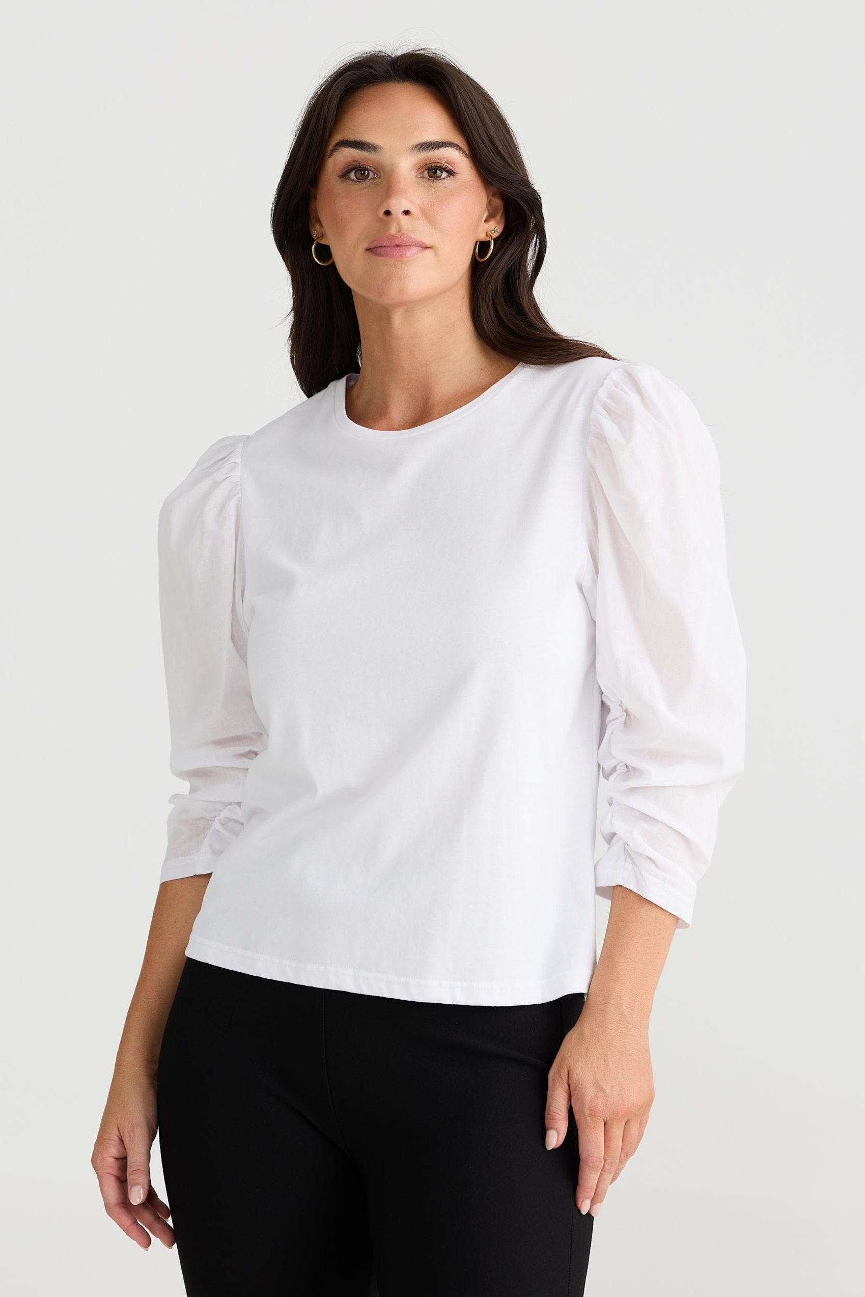 Gracie Tee - White