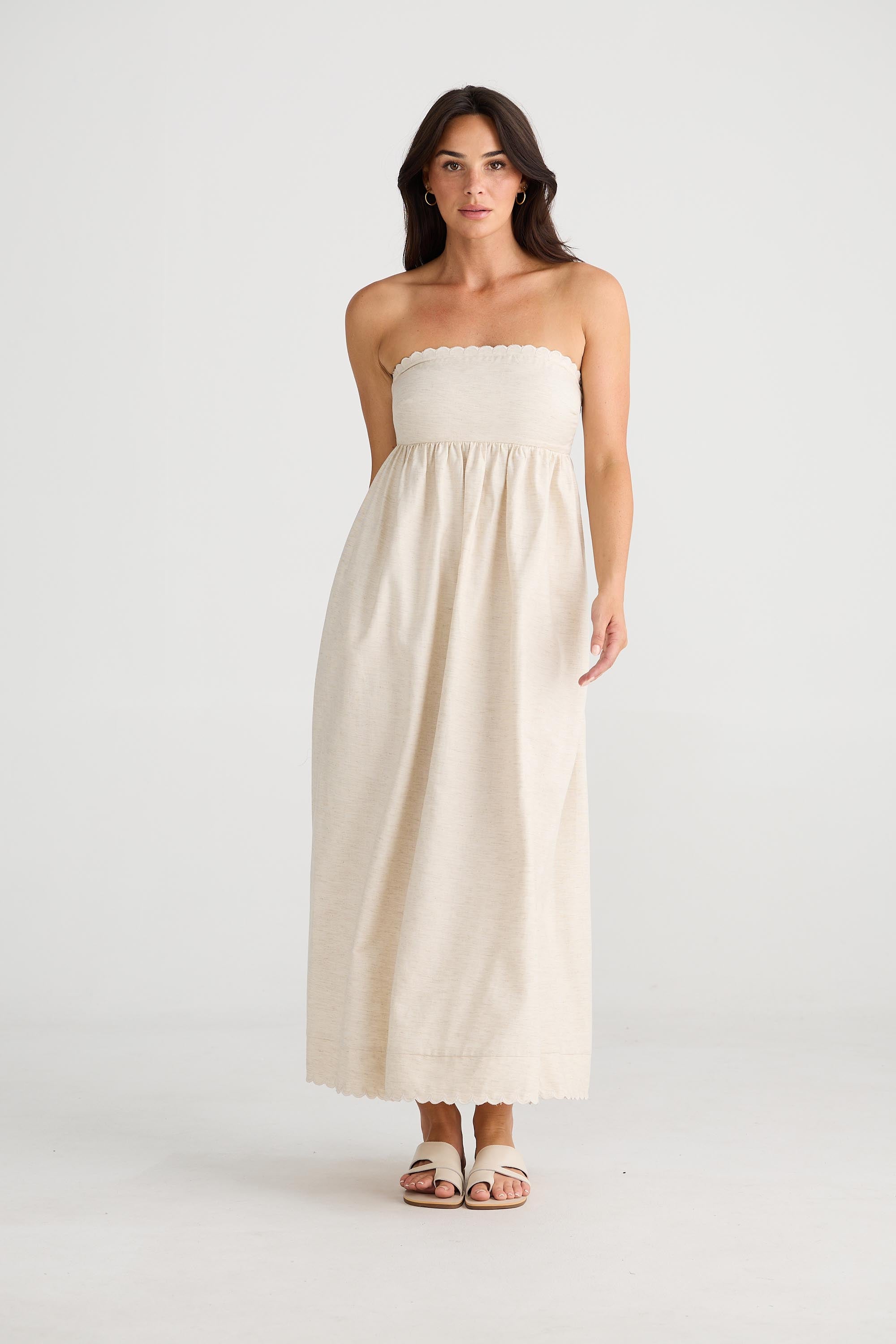 Sophia Dress - Natural