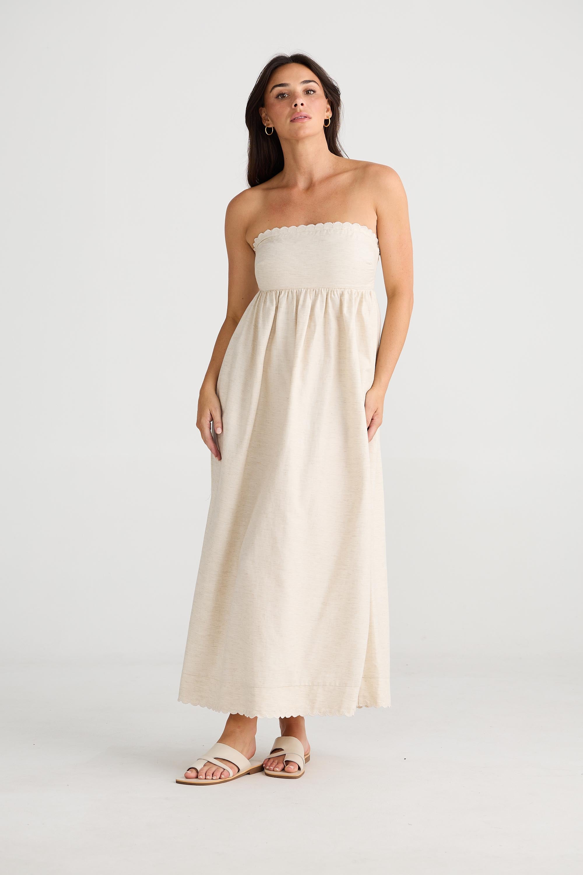 Sophia Dress - Natural