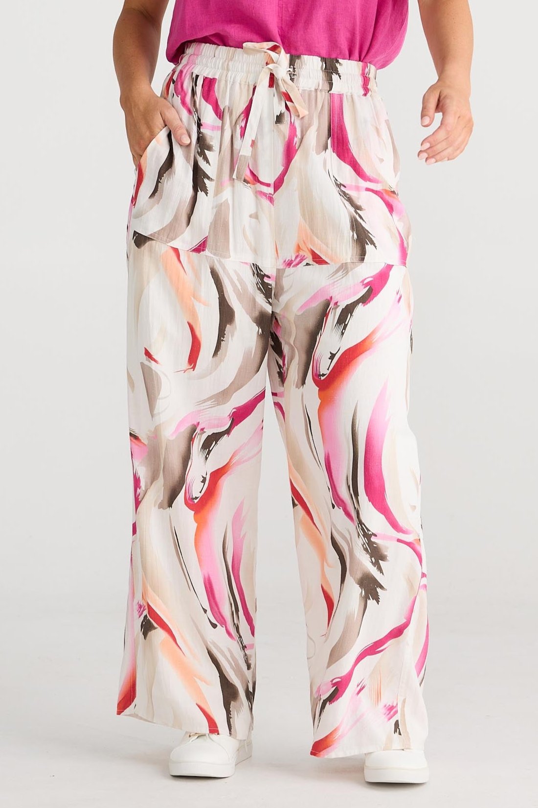 Sunny Days Pant - Boysenberry Swirl