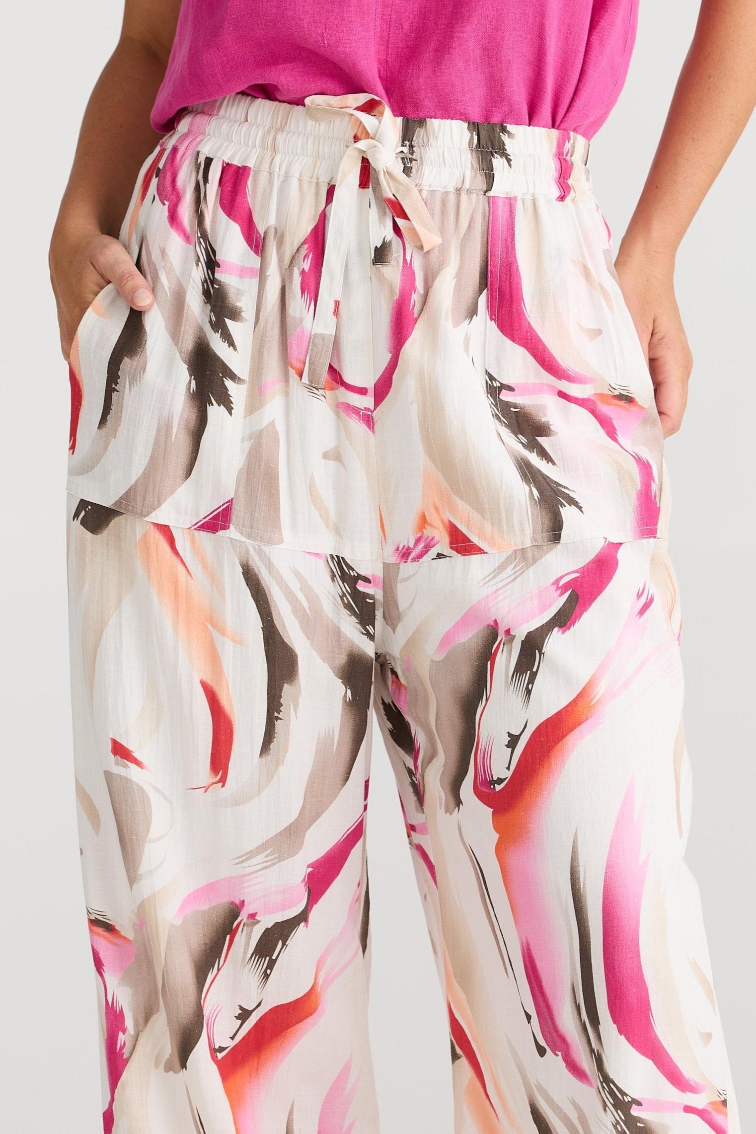 Sunny Days Pant - Boysenberry Swirl