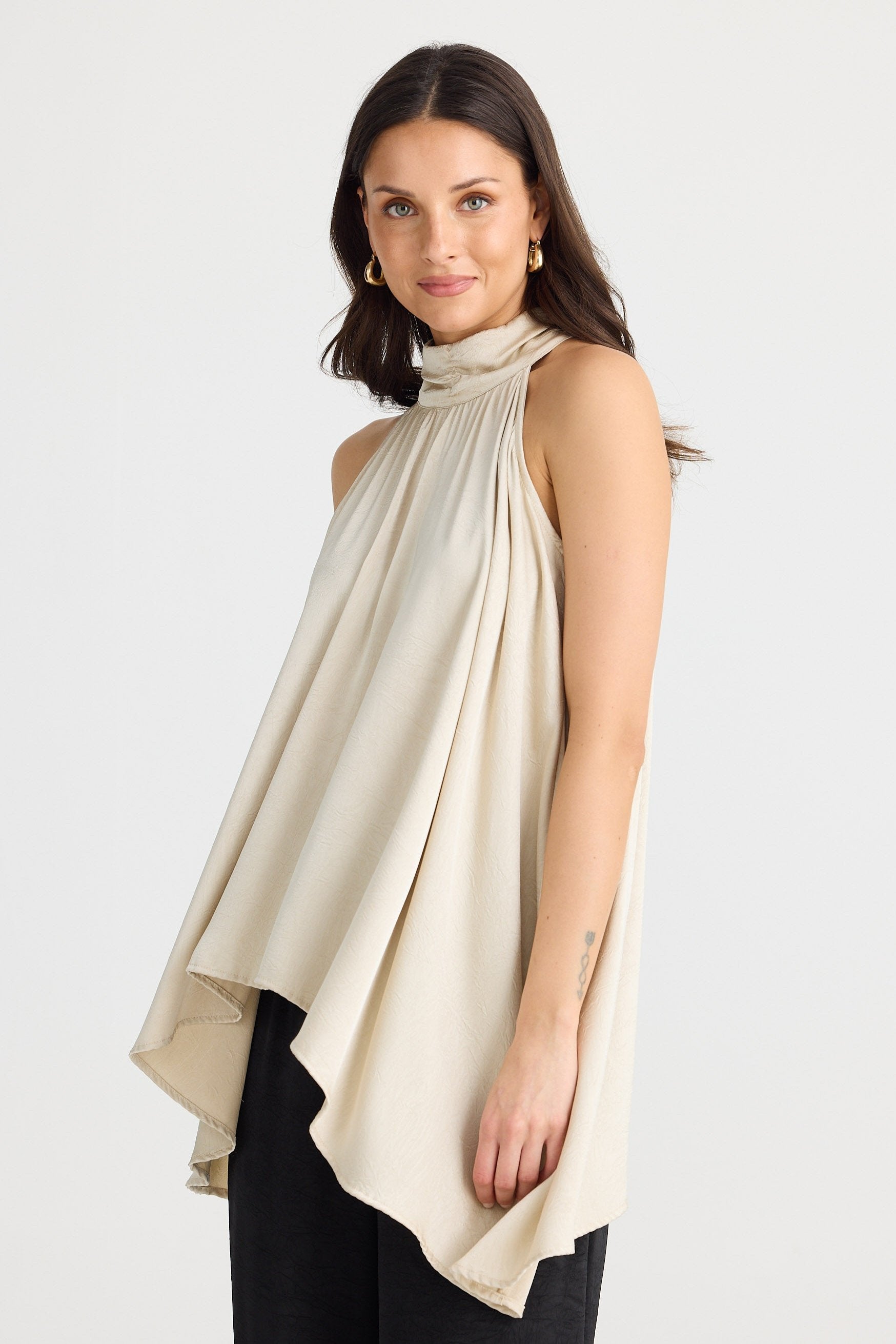 Jewell Top - Oyster
