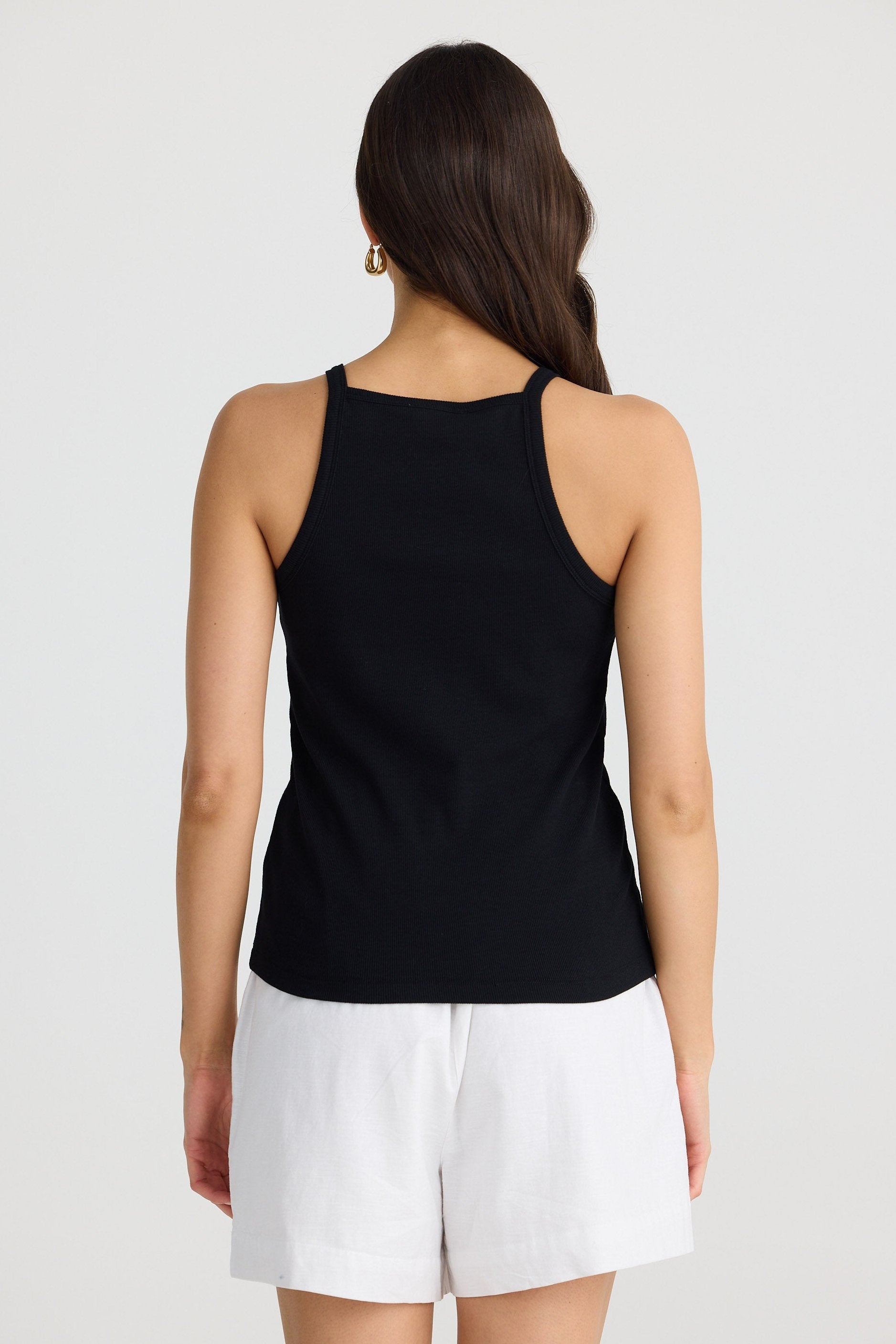 Bobbi Singlet - Black