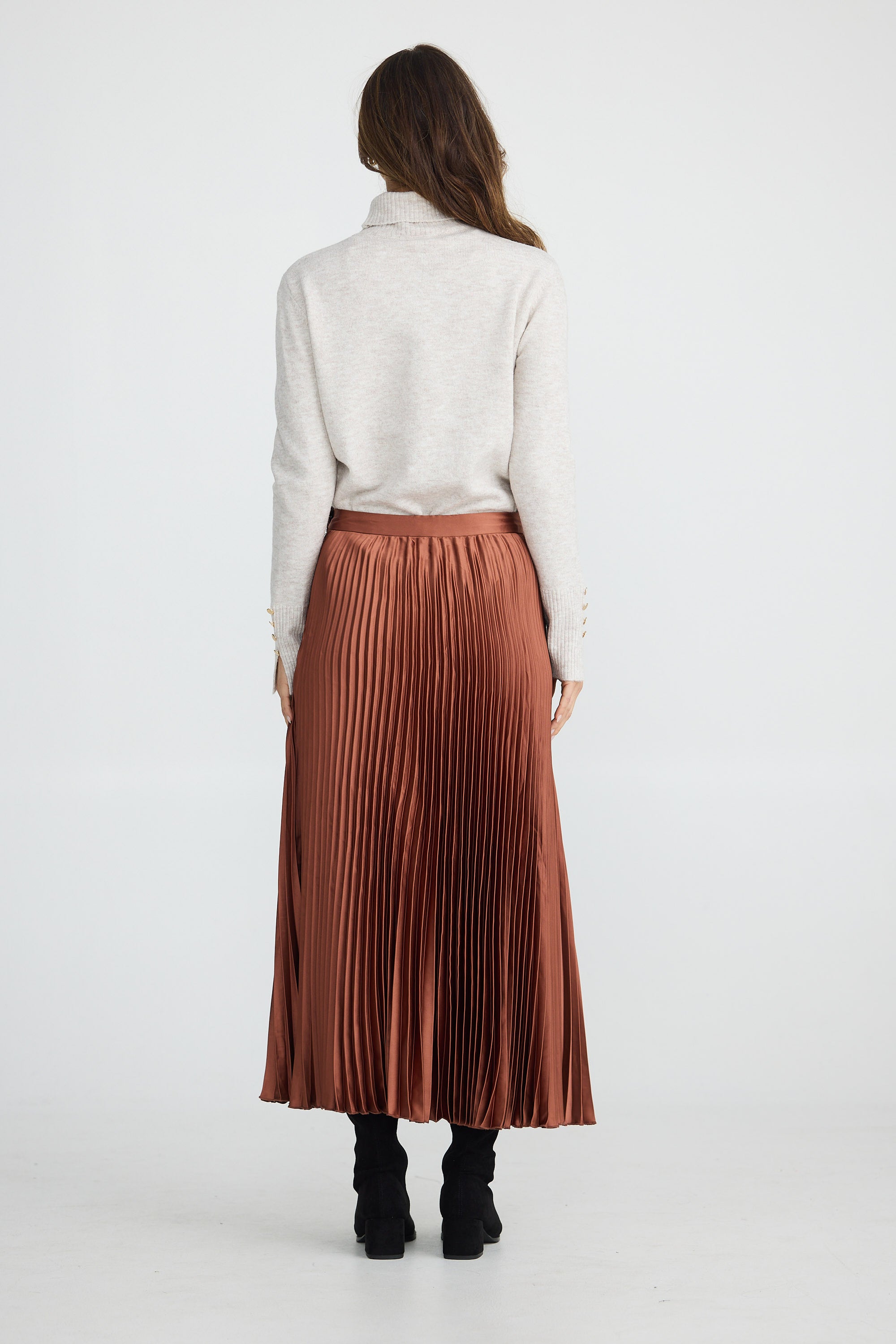 Identity Skirt - Chestnut