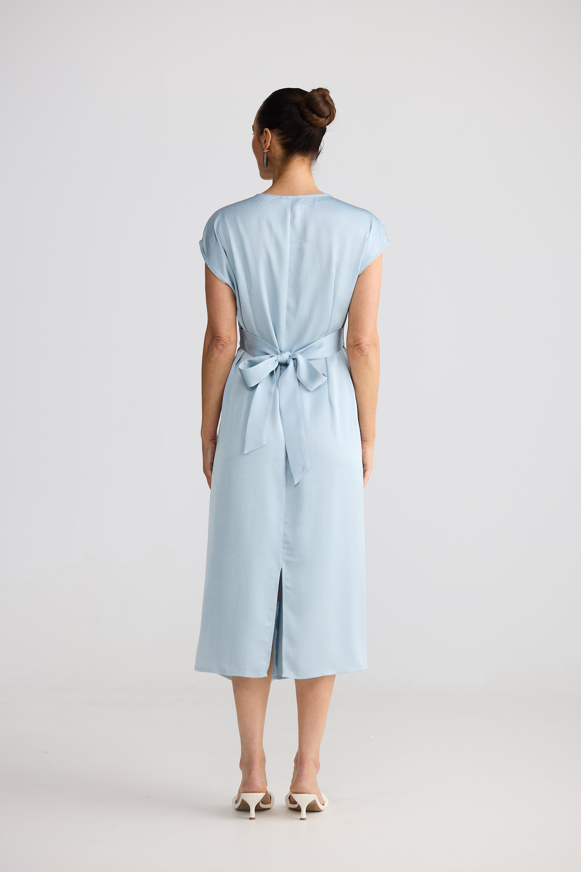 Lorenzo Dress - Blue Ice