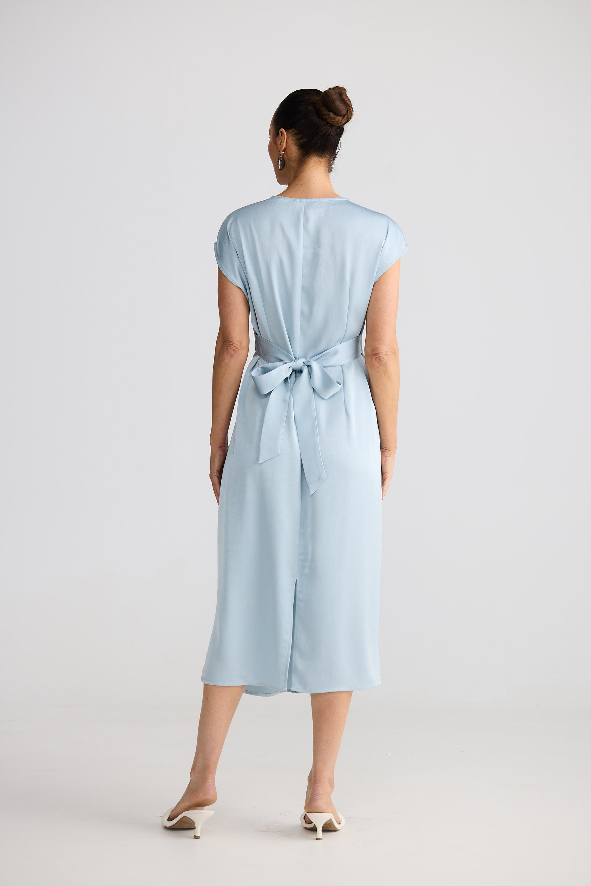Lorenzo Dress - Blue Ice