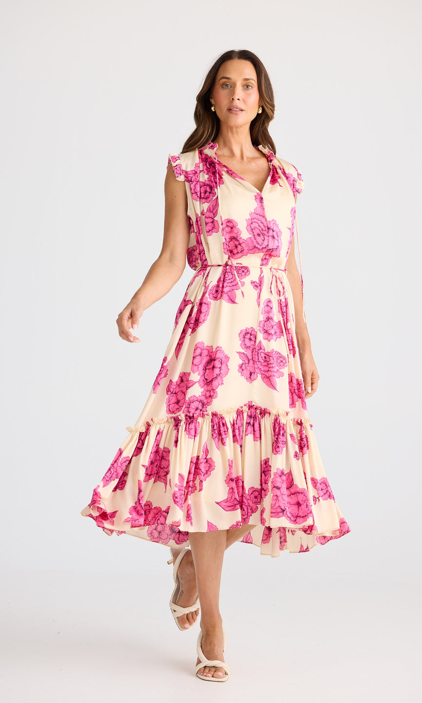 Brave+True Sunshine Dress Night Orchid
