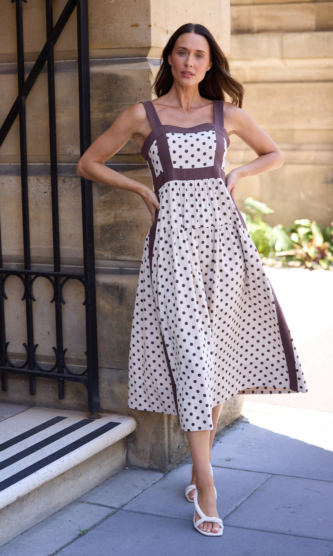 Brave + True Musings Dress (Navy) main image 0