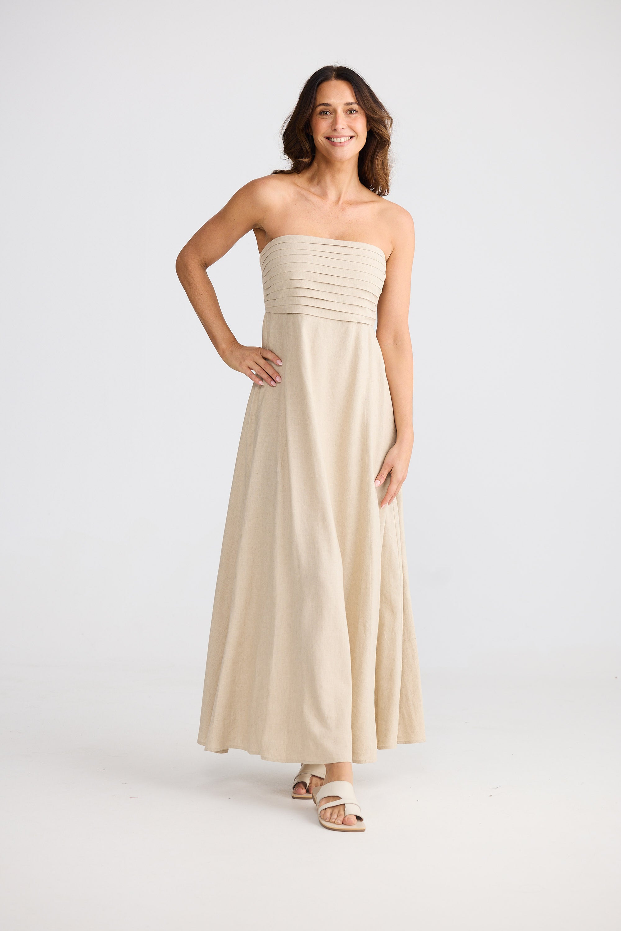 Adele Dress - Natural