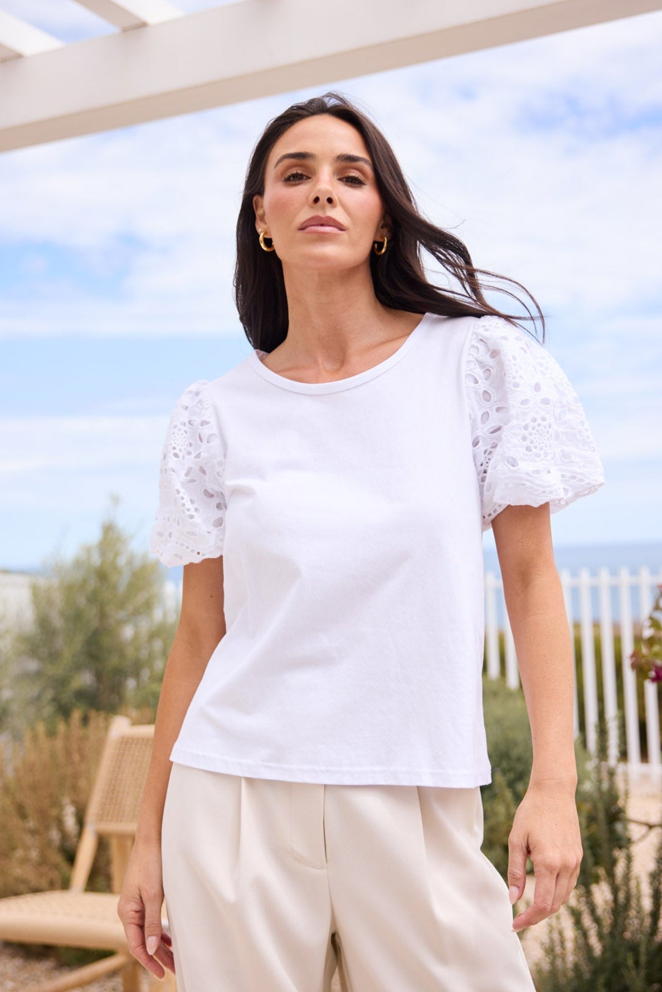 Molly Tee - White