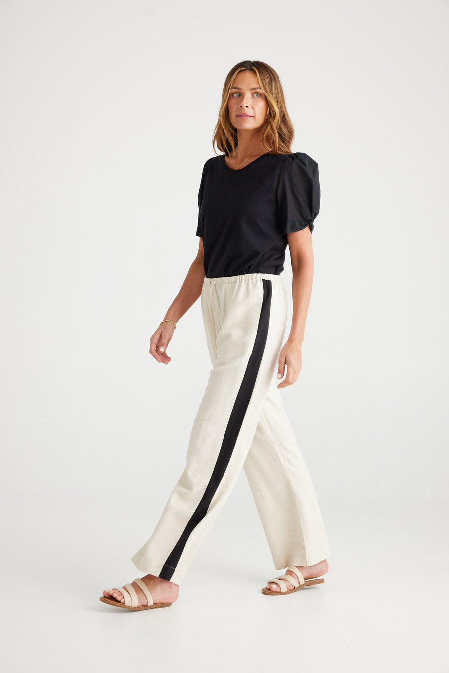Second Valley Pants - Natural + Black