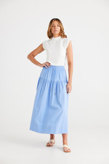 Provence Skirt - Periwinkle Blue