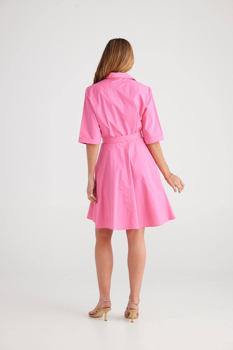 Raffa Dress - Hot Pink