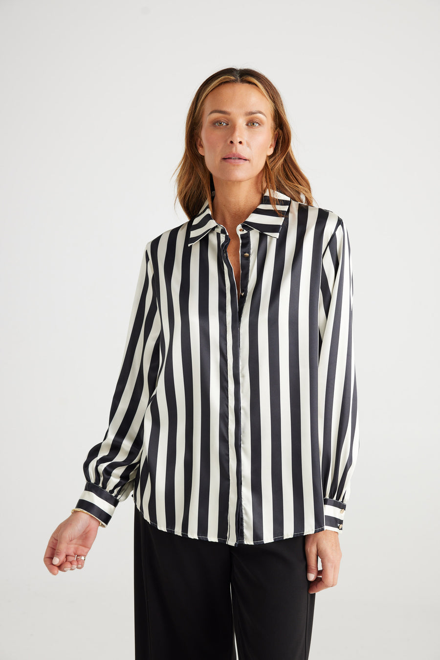 Sampson Shirt - Midnight Stripe
