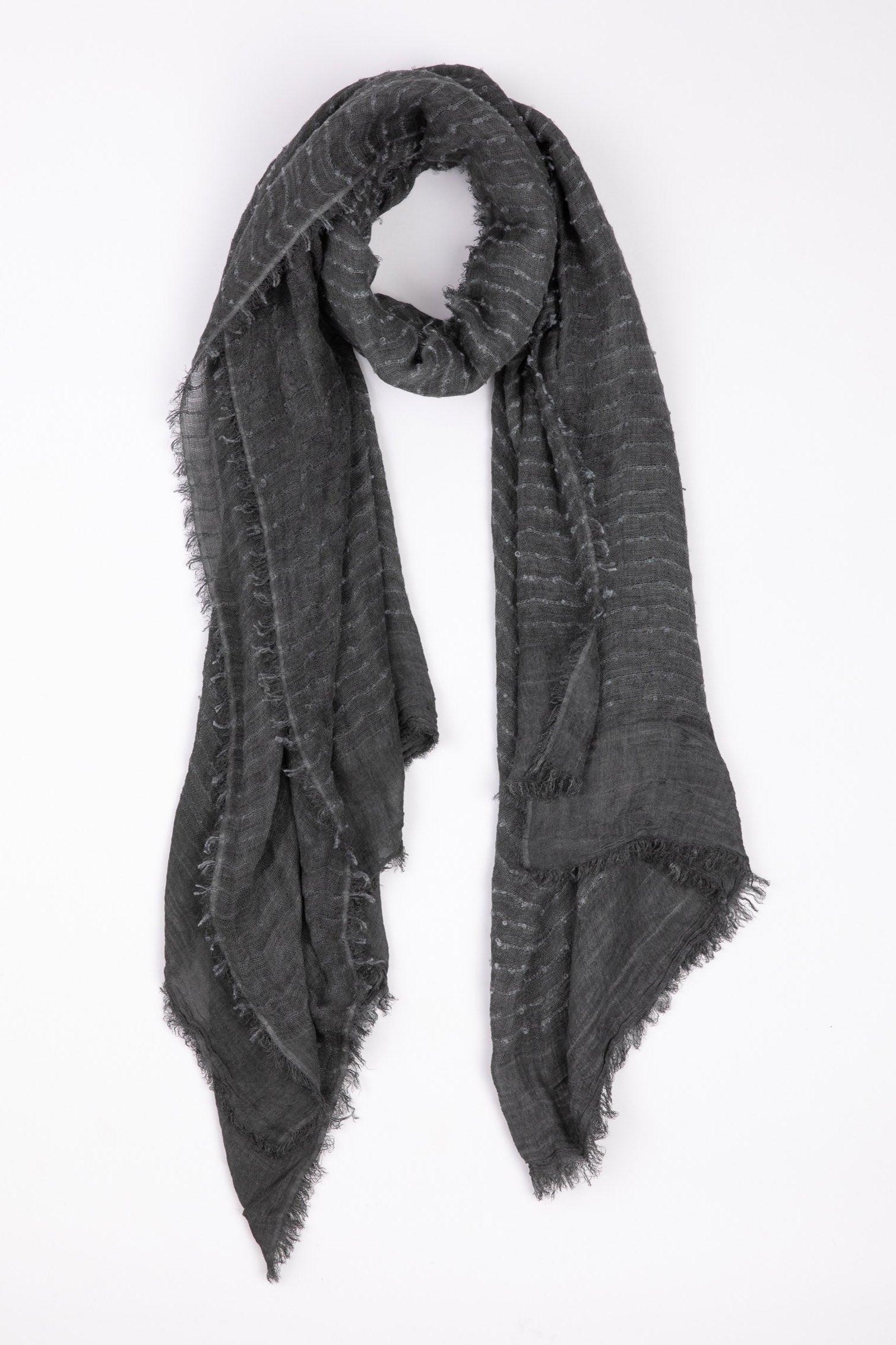 Morocco Scarf - Charcoal