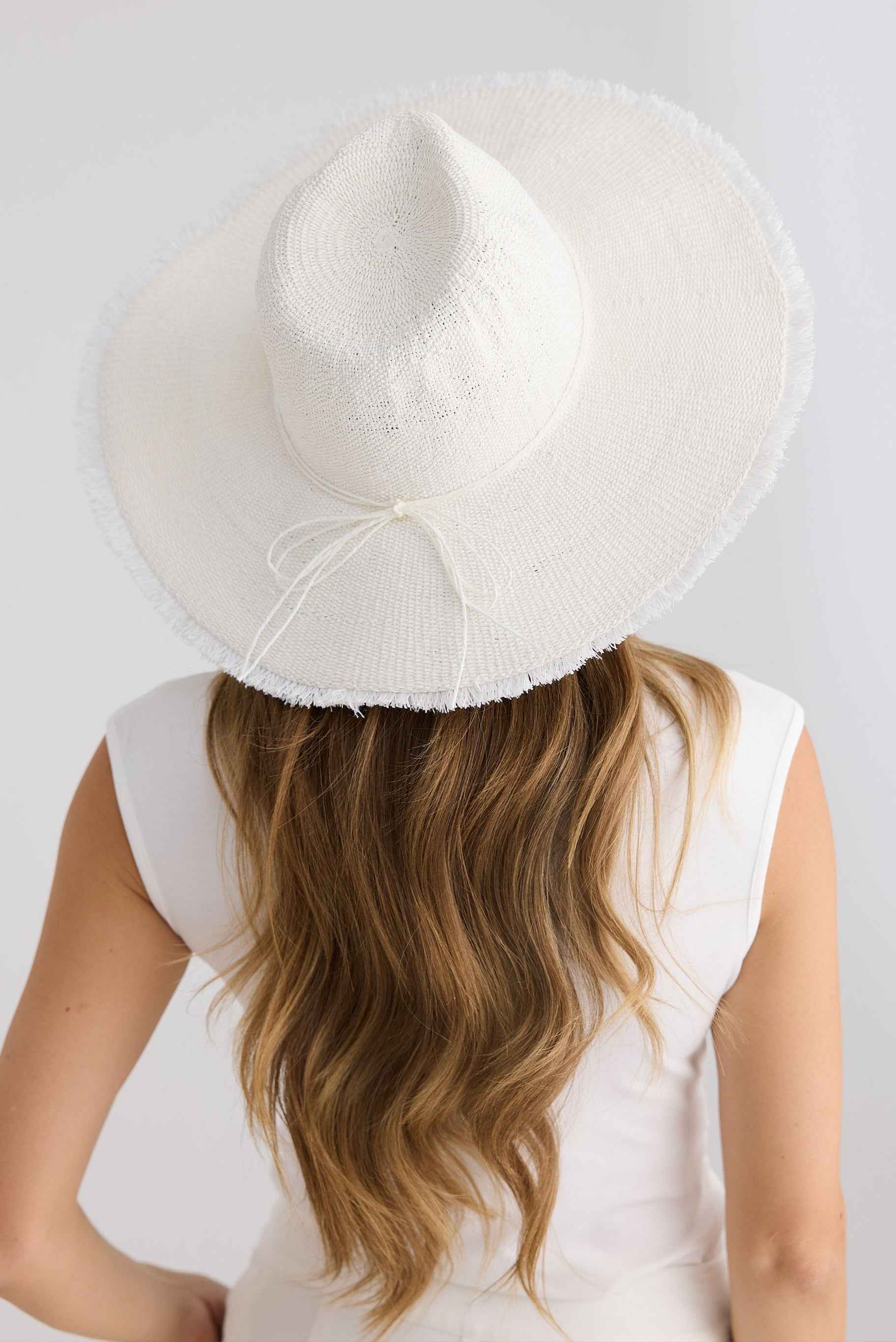 Sea Breeze Sun Hat - White