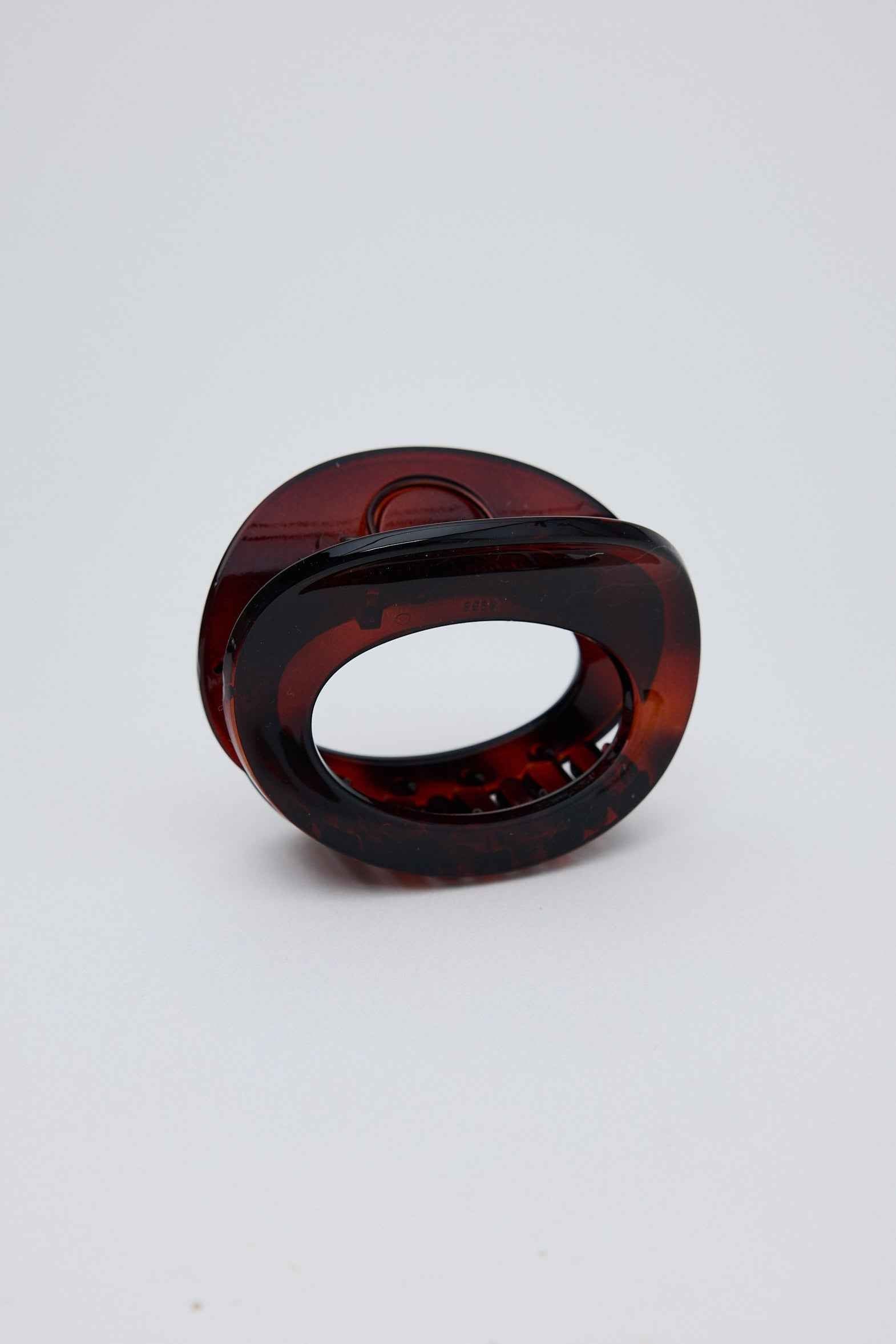 Lara Hair Claw - Black Gloss