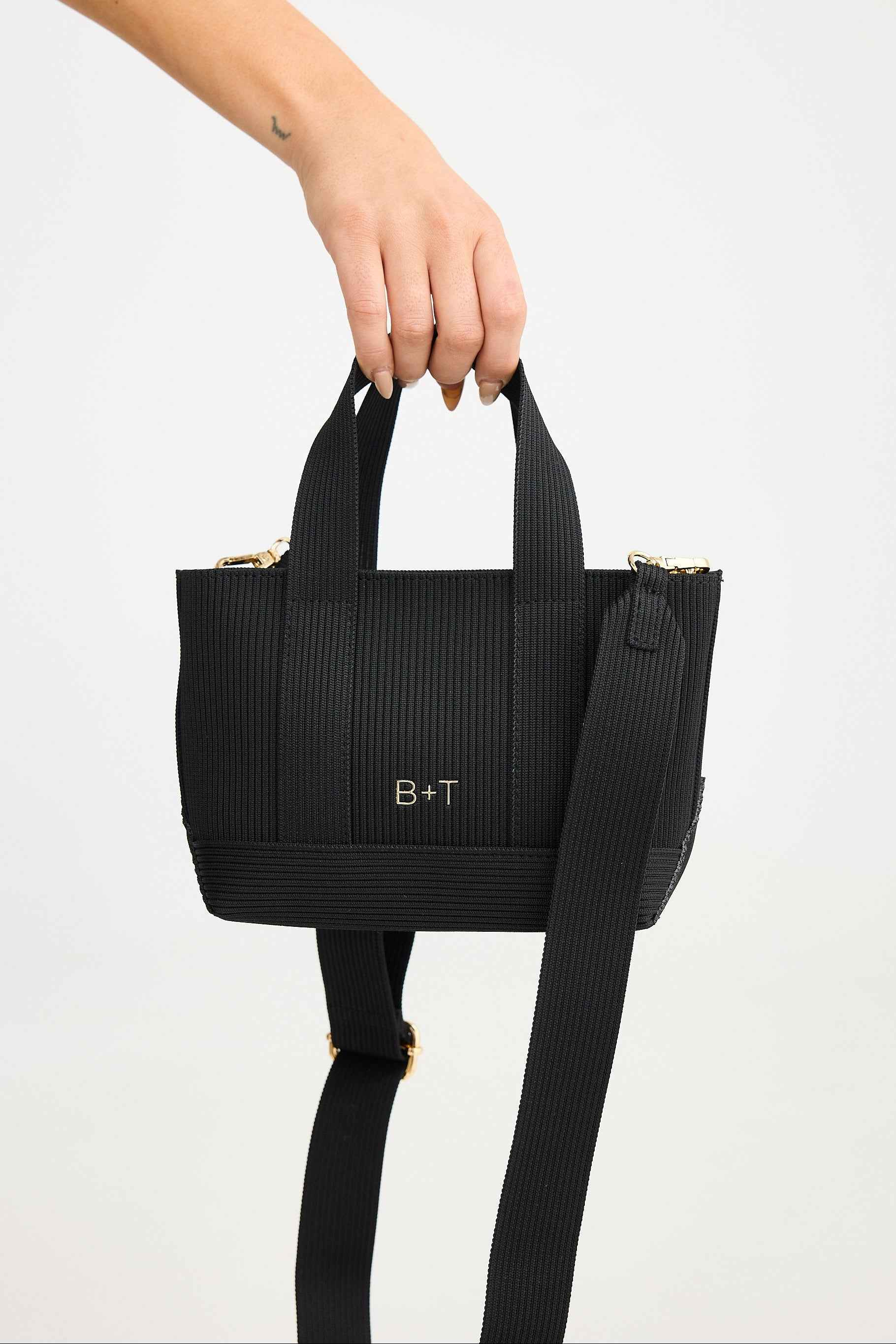 Portia Tote Bag - Black
