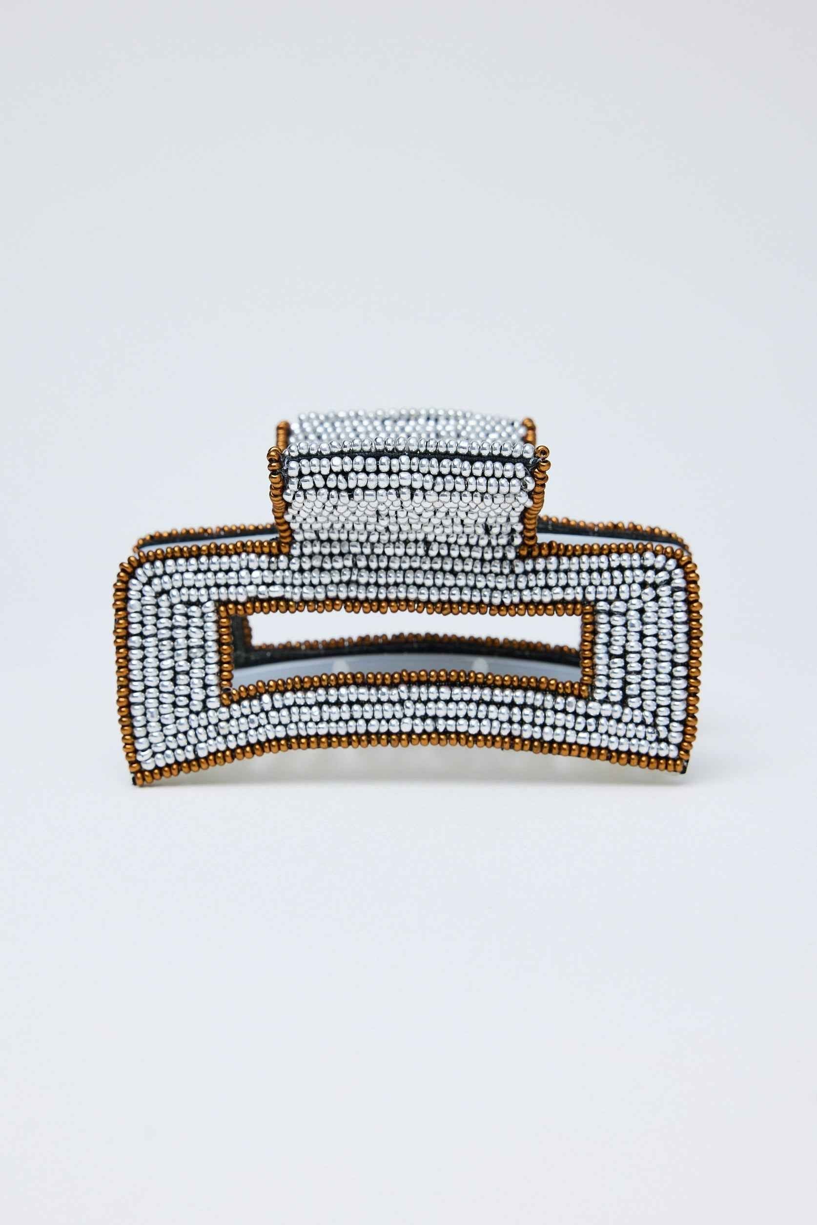 Sienna Hair Claw - Silver