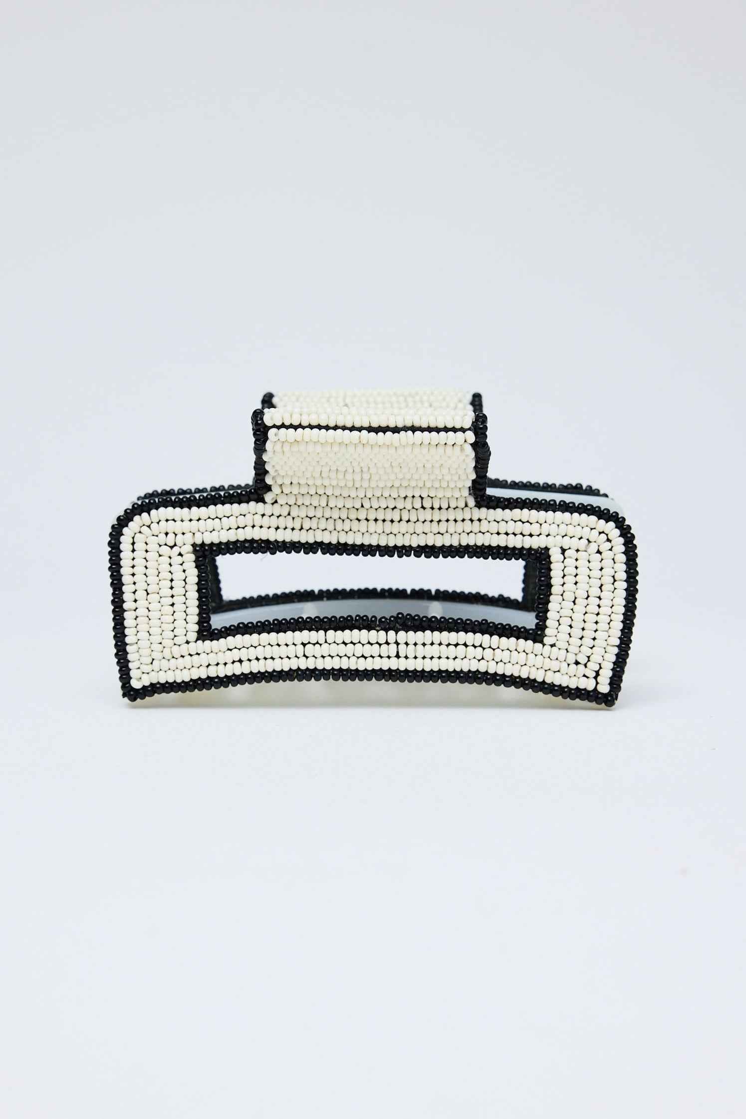Sienna Hair Claw - White