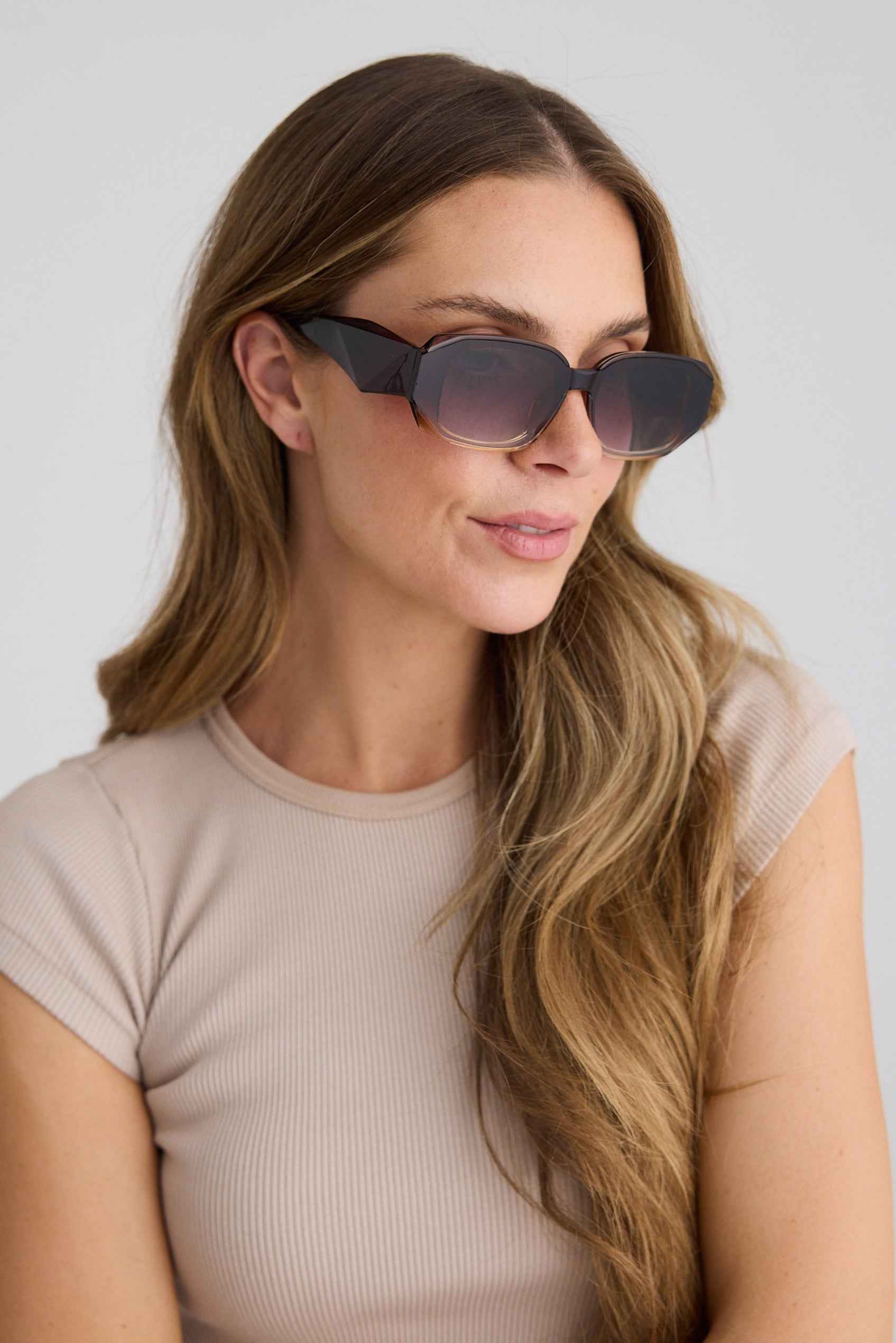London Sunglasses - Brown Ombre