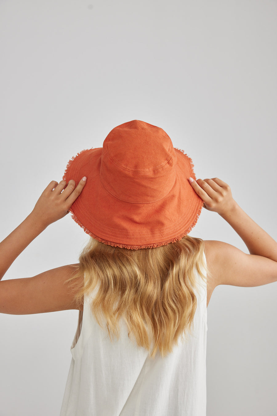 Sunny Bucket Hat - Orange