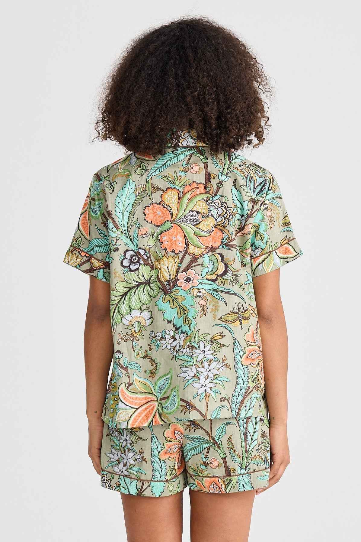 Namaste Pyjama Set - Madagascar Print