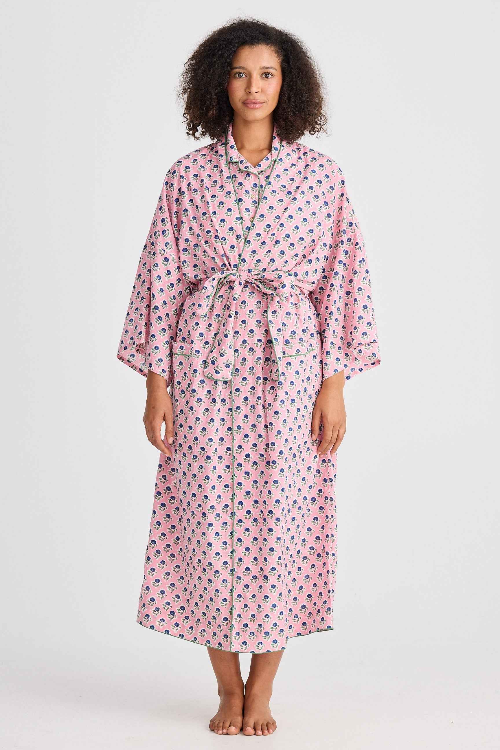 Namaste Robe - Ditsy Daisy Print