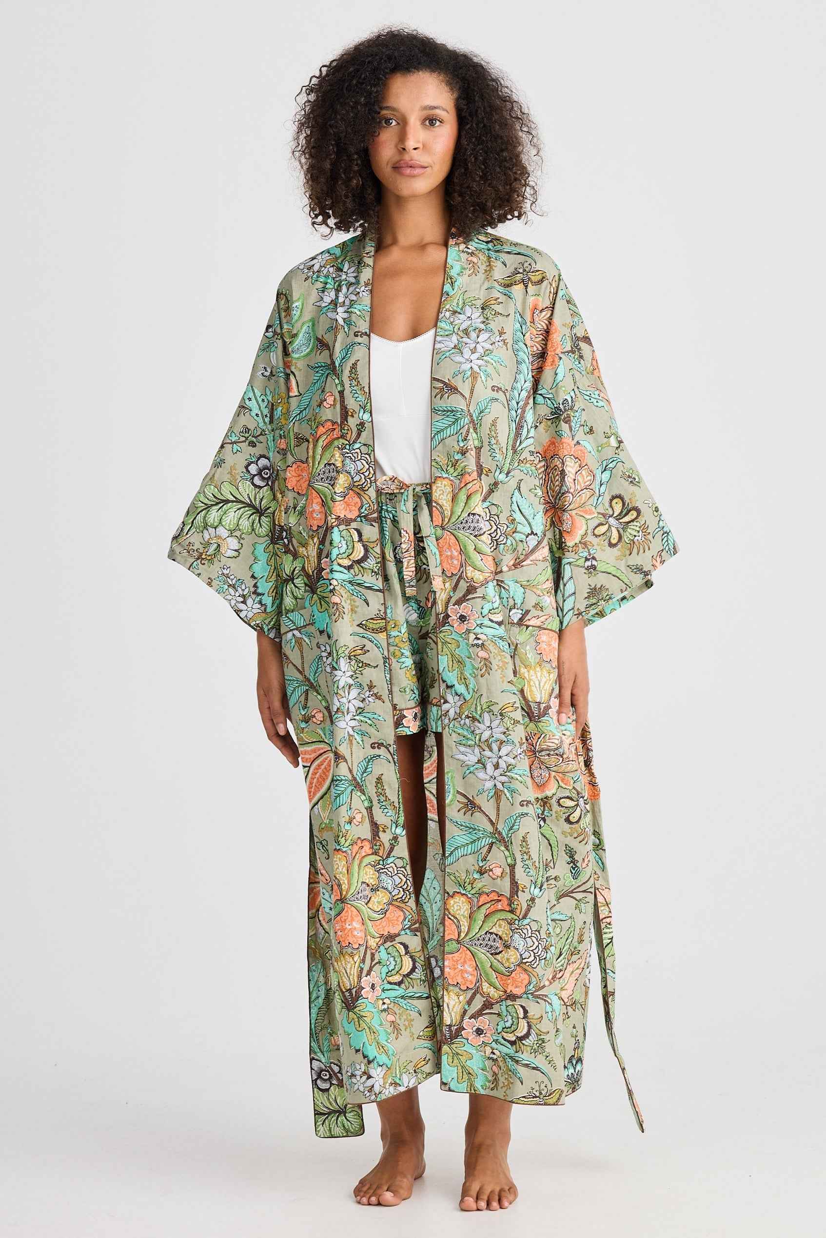 Namaste Robe - Madagascar Print