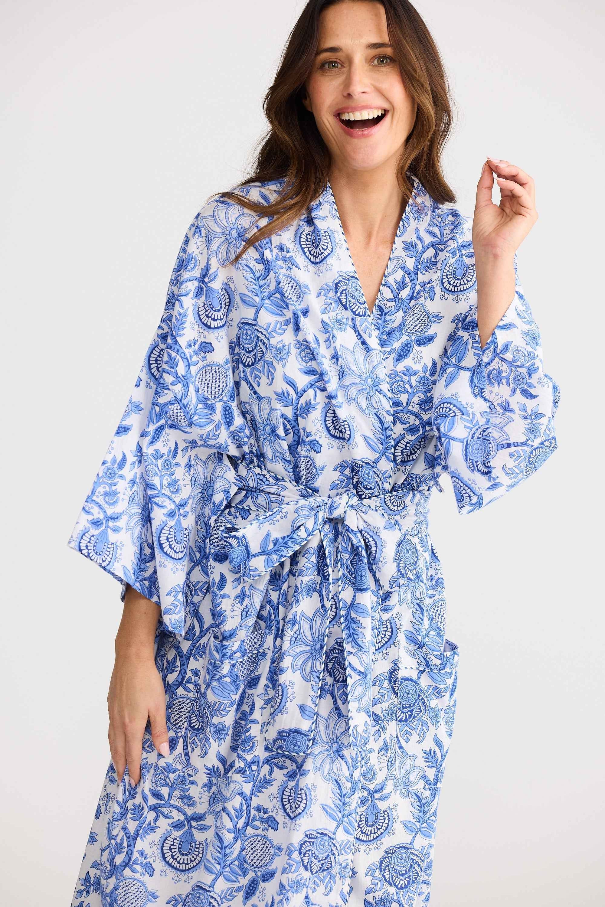 Namaste Robe - Blue Haven