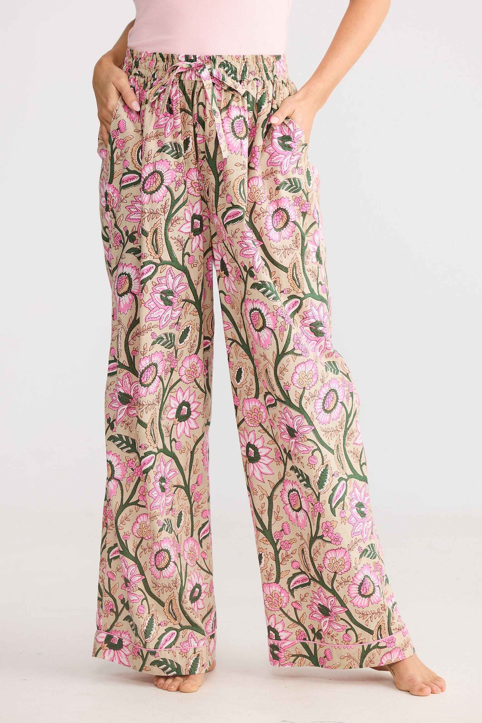 Slumber Pant - Fleur Print