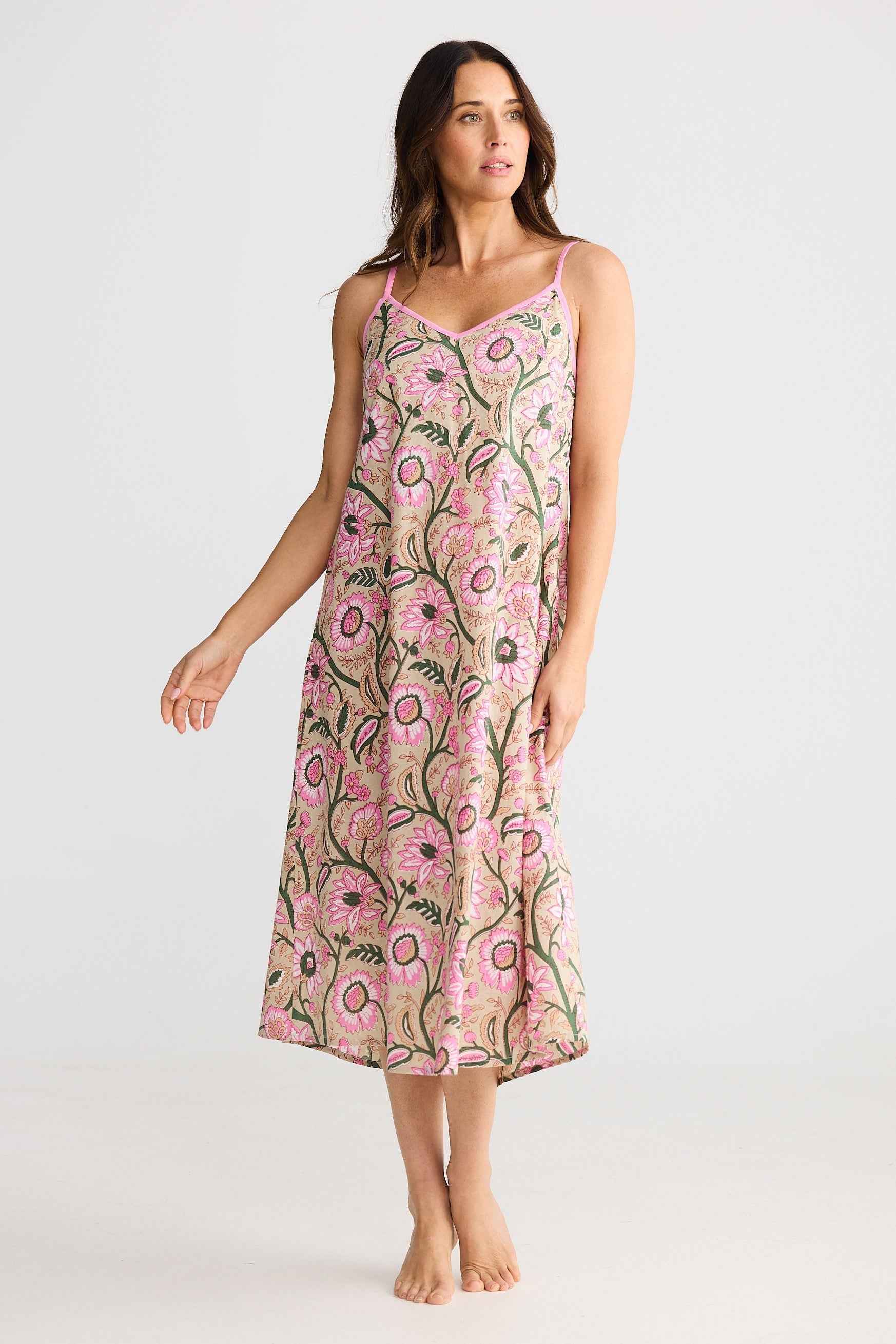 Slumber Nightie - Fleur Print